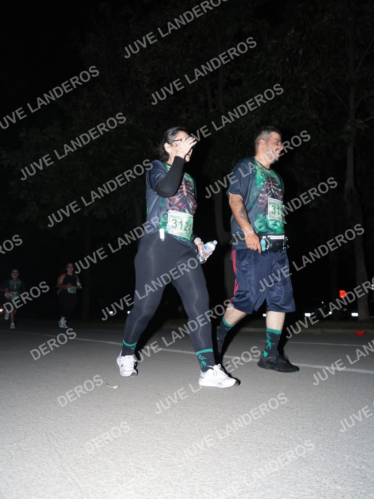 Foto de la Carrera Nocturna de Zombies Parque Metropolitano 2026 en Parque Metropolitano de Guadalajara, Zapopan, Jalisco a las 21:08 · dorsal 3124