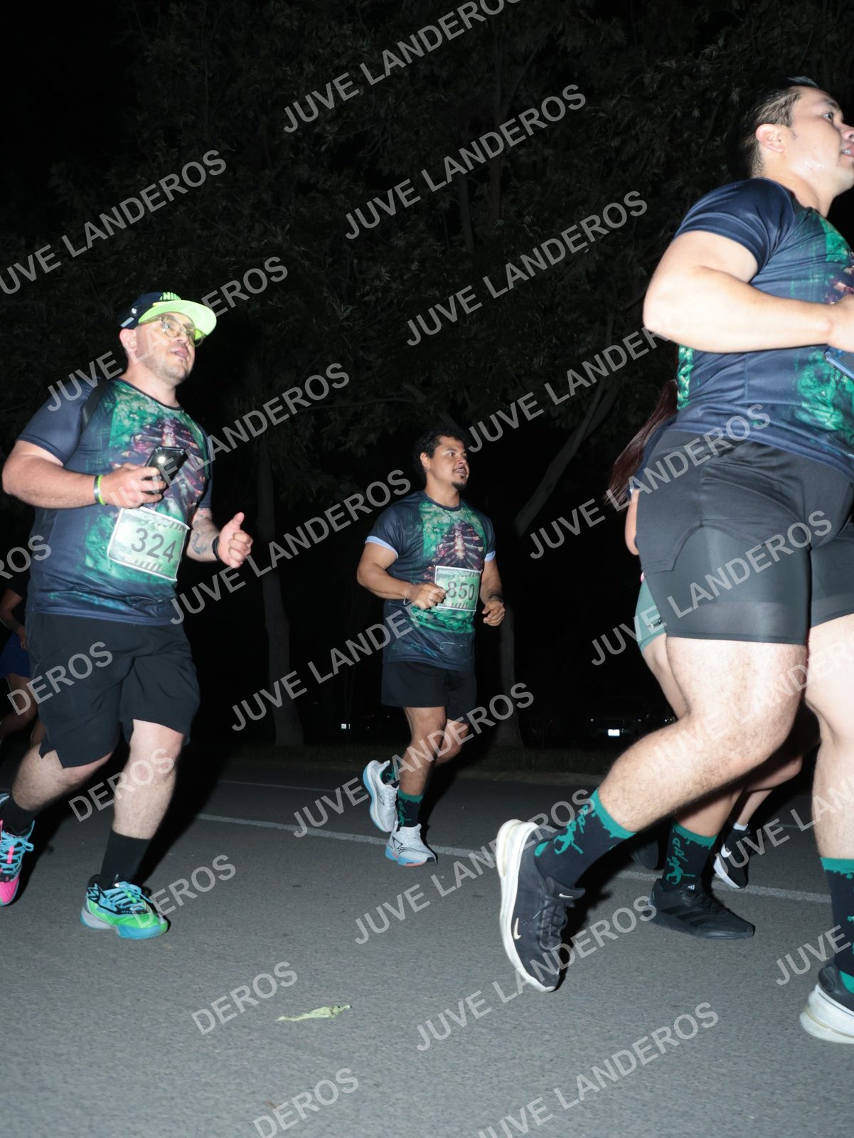 Foto de la Carrera Nocturna de Zombies Parque Metropolitano 2026 en Parque Metropolitano de Guadalajara, Zapopan, Jalisco a las 20:52 · dorsal 324, 850