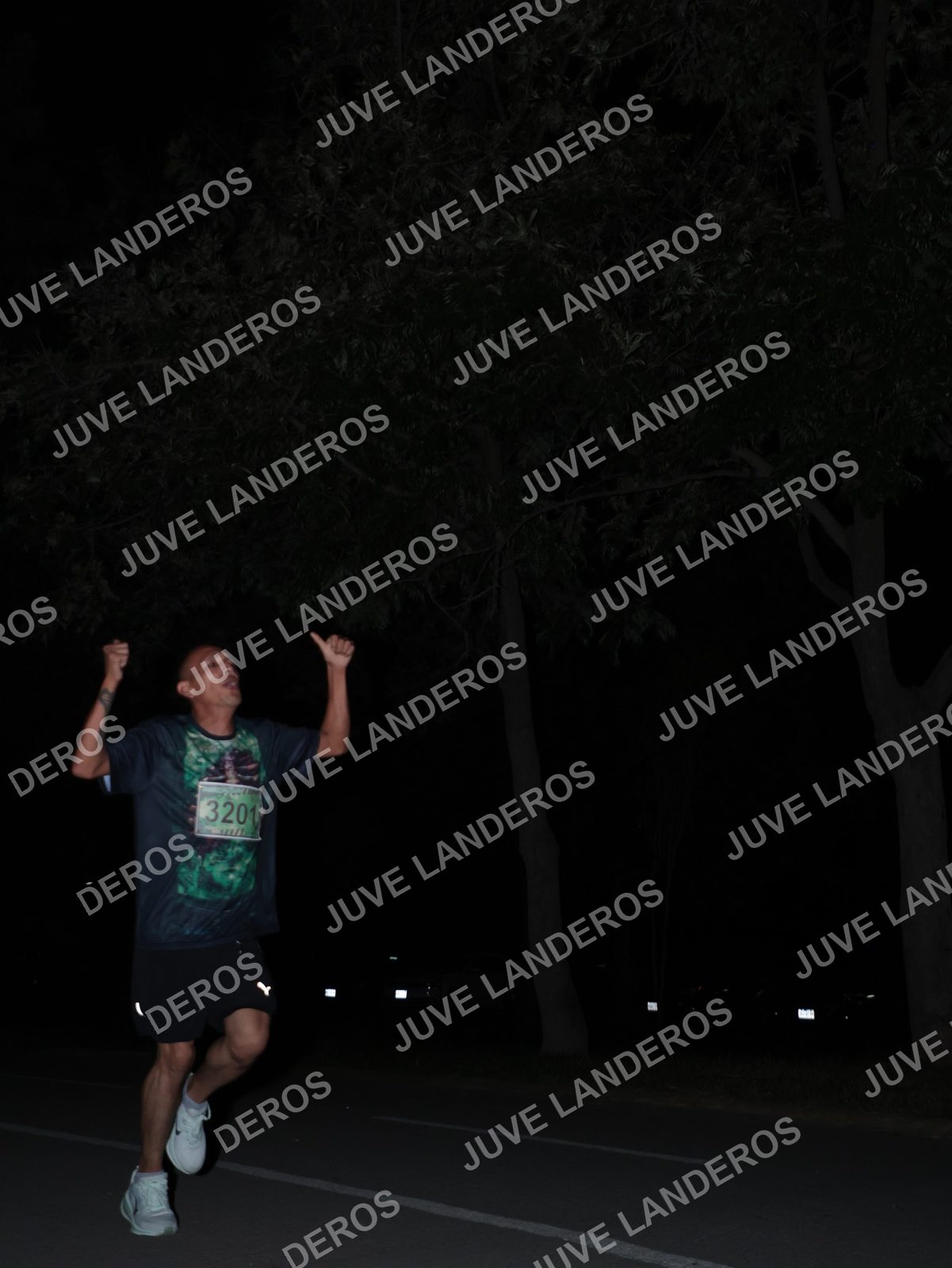 Foto de la Carrera Nocturna de Zombies Parque Metropolitano 2026 en Parque Metropolitano de Guadalajara, Zapopan, Jalisco a las 20:39 · dorsal 3201