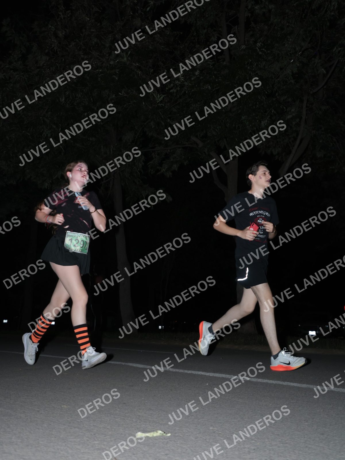 Foto de la Carrera Nocturna de Zombies Parque Metropolitano 2026 en Parque Metropolitano de Guadalajara, Zapopan, Jalisco a las 20:56 · dorsal 1297