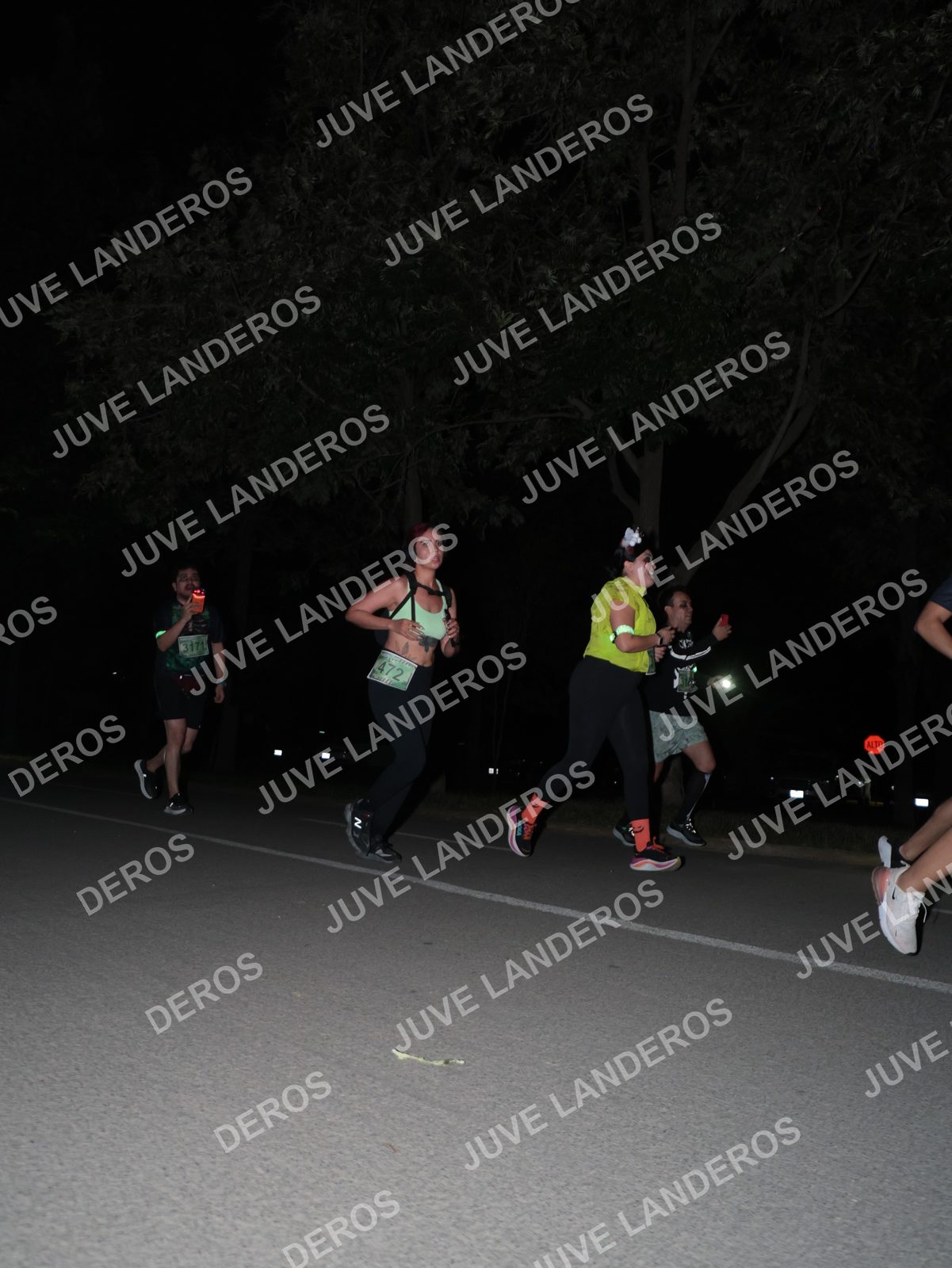 Foto de la Carrera Nocturna de Zombies Parque Metropolitano 2026 en Parque Metropolitano de Guadalajara, Zapopan, Jalisco a las 20:51 · dorsal 472, 3171