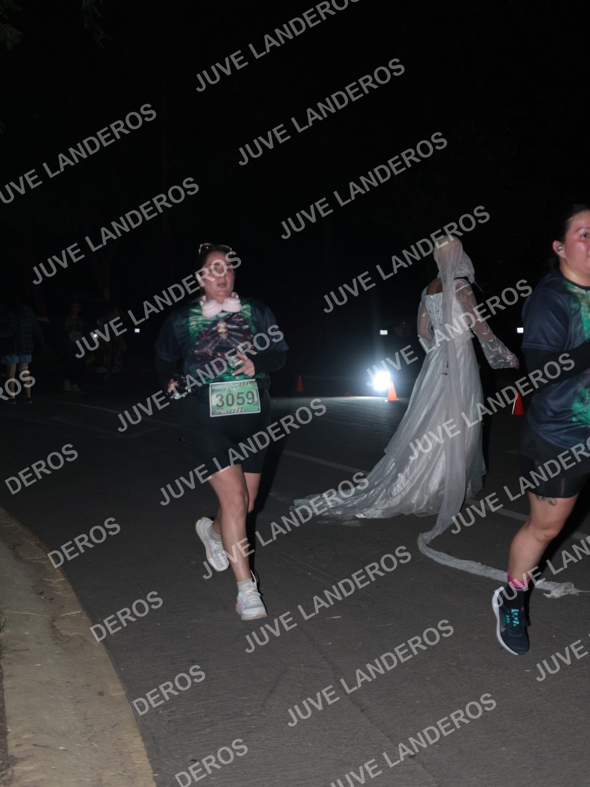 Foto de la Carrera Nocturna de Zombies Parque Metropolitano 2026 en Parque Metropolitano de Guadalajara, Zapopan, Jalisco a las 20:59 · dorsal 3059