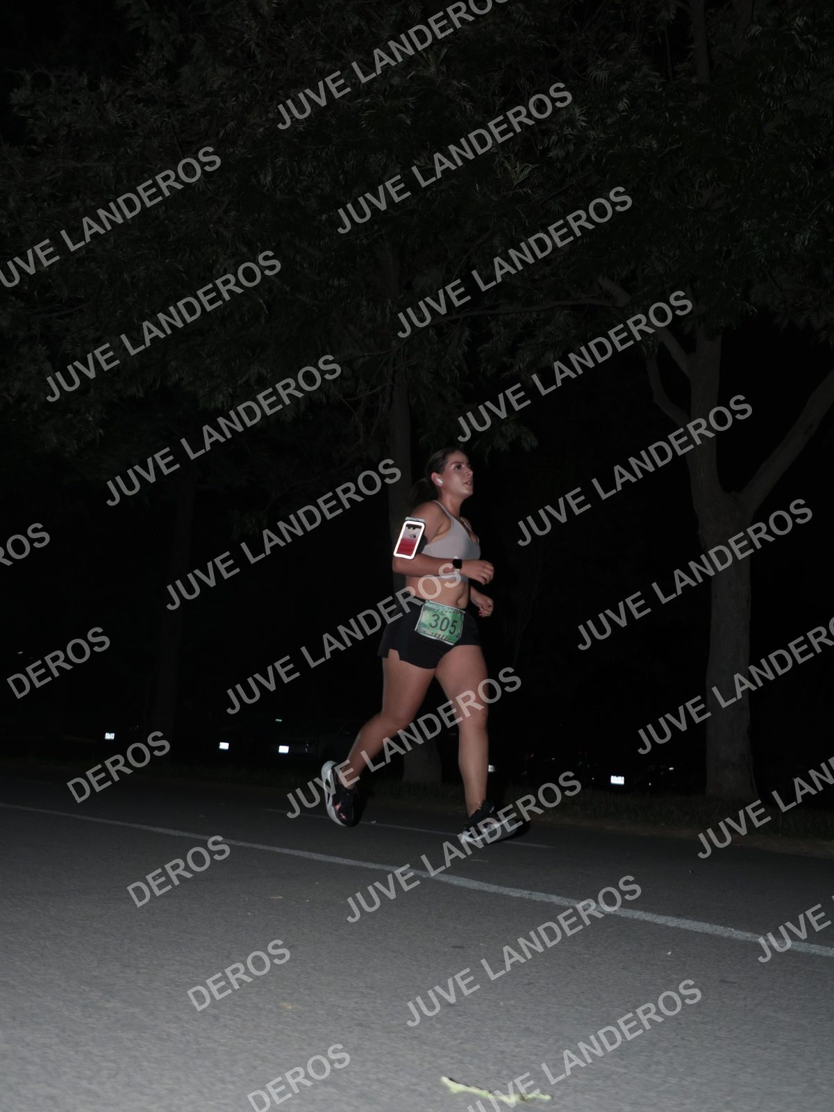 Foto de la Carrera Nocturna de Zombies Parque Metropolitano 2026 en Parque Metropolitano de Guadalajara, Zapopan, Jalisco a las 20:49 · dorsal 305