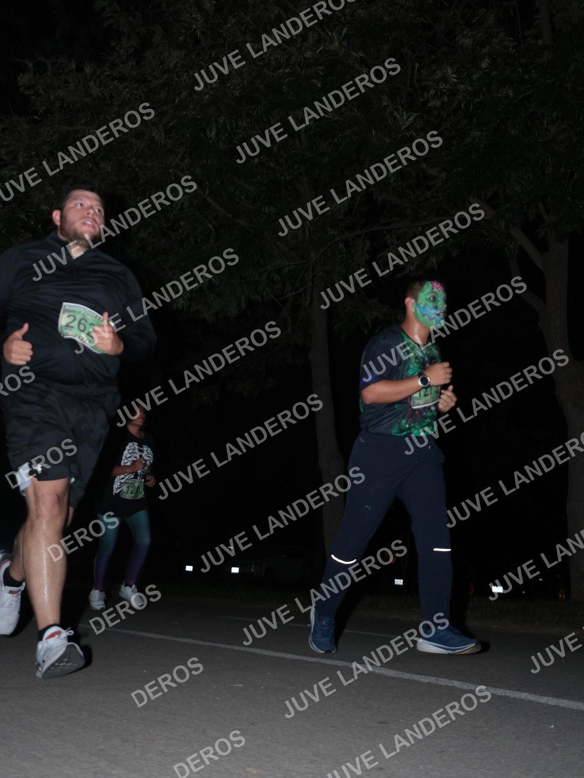 Foto de la Carrera Nocturna de Zombies Parque Metropolitano 2026 en Parque Metropolitano de Guadalajara, Zapopan, Jalisco a las 20:49 · dorsal 262, 12