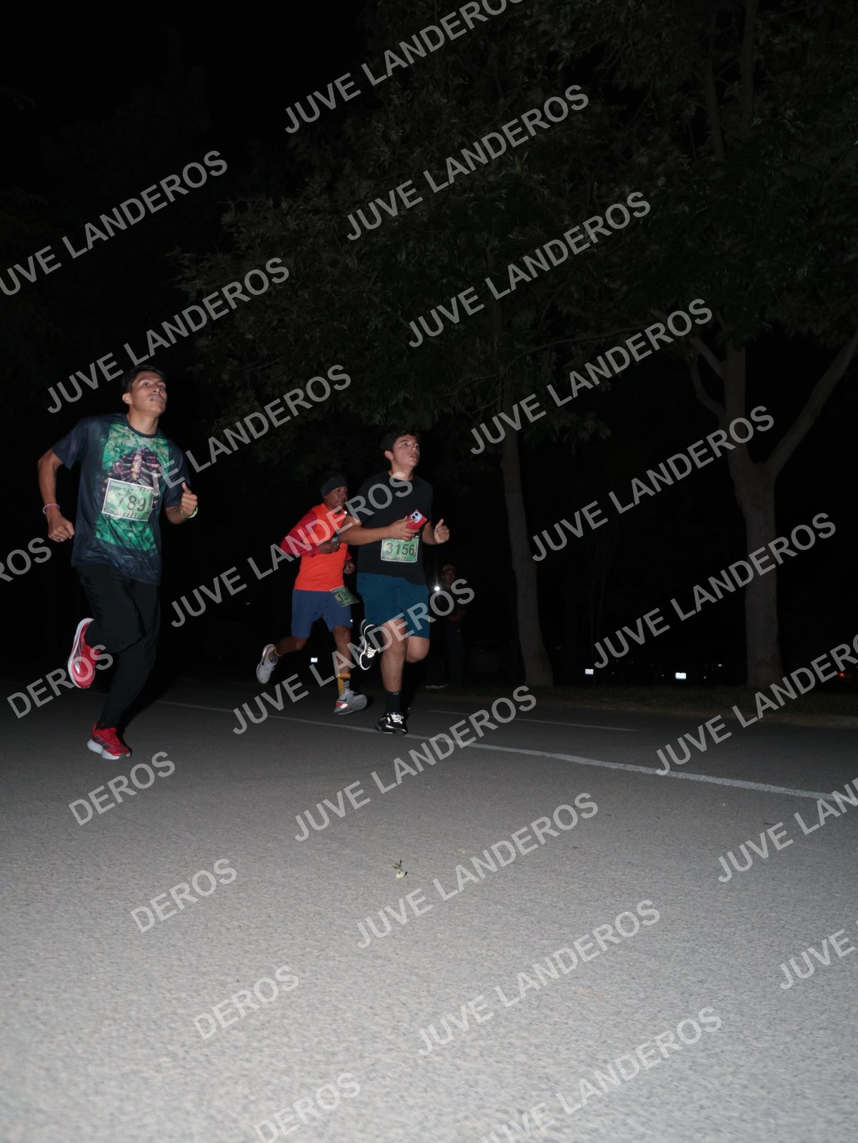 Foto de la Carrera Nocturna de Zombies Parque Metropolitano 2026 en Parque Metropolitano de Guadalajara, Zapopan, Jalisco a las 20:35 · dorsal 789, 3156