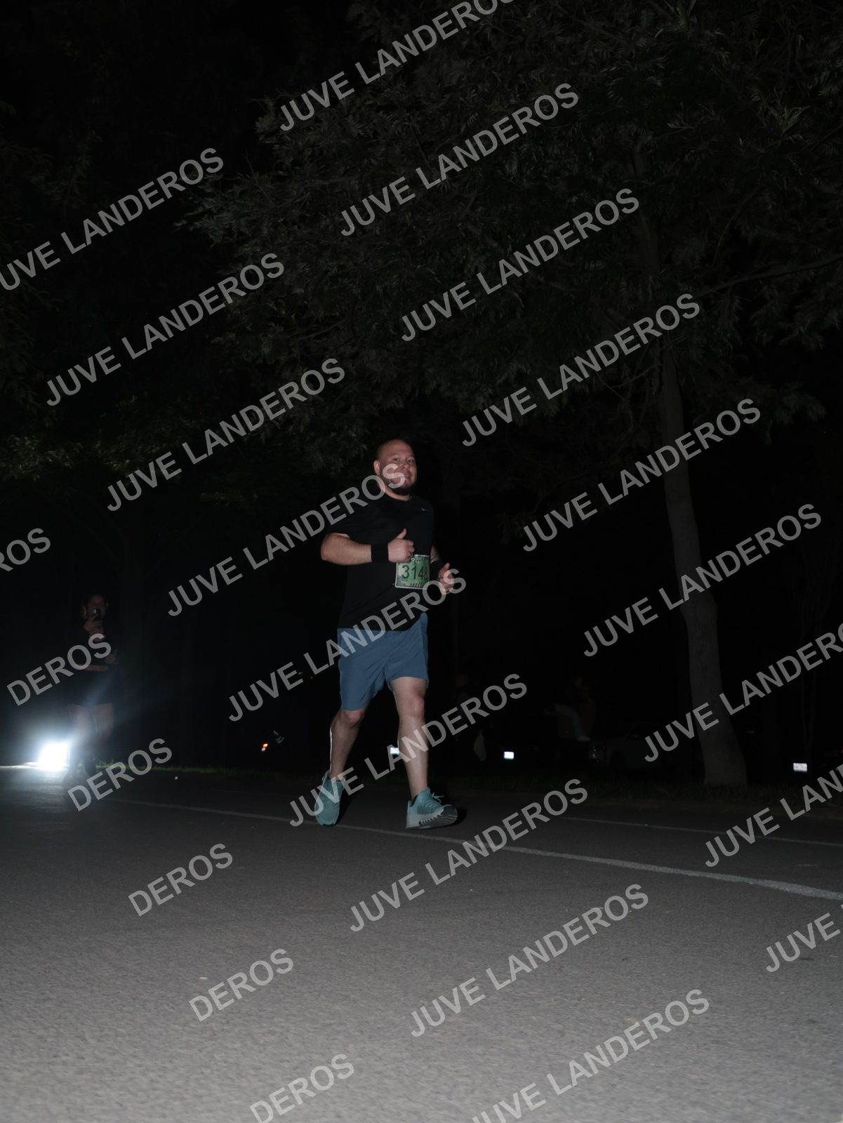 Foto de la Carrera Nocturna de Zombies Parque Metropolitano 2026 en Parque Metropolitano de Guadalajara, Zapopan, Jalisco a las 20:48 · dorsal 3148