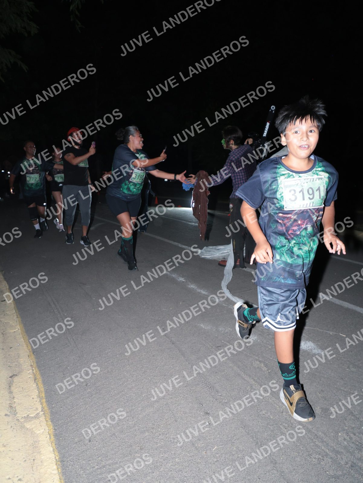 Foto de la Carrera Nocturna de Zombies Parque Metropolitano 2026 en Parque Metropolitano de Guadalajara, Zapopan, Jalisco a las 20:59 · dorsal 772, 3191