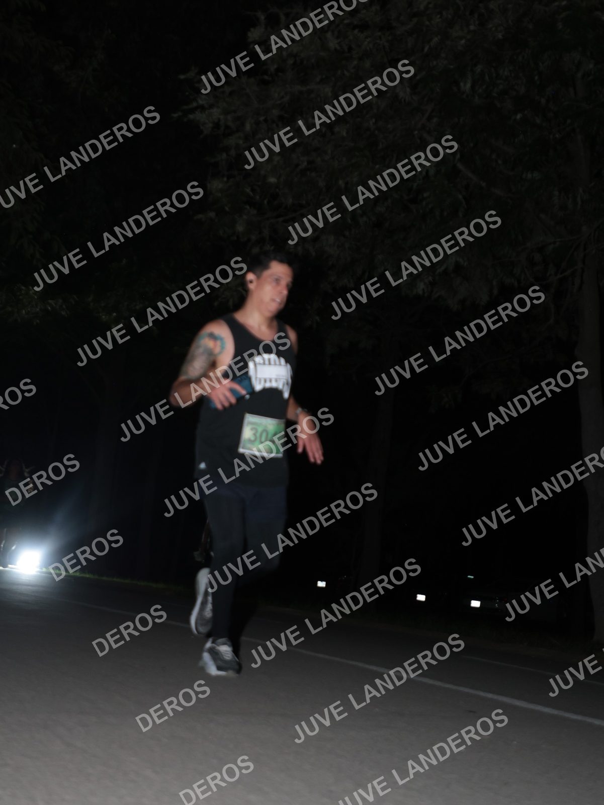 Foto de la Carrera Nocturna de Zombies Parque Metropolitano 2026 en Parque Metropolitano de Guadalajara, Zapopan, Jalisco a las 20:57 · dorsal 3040