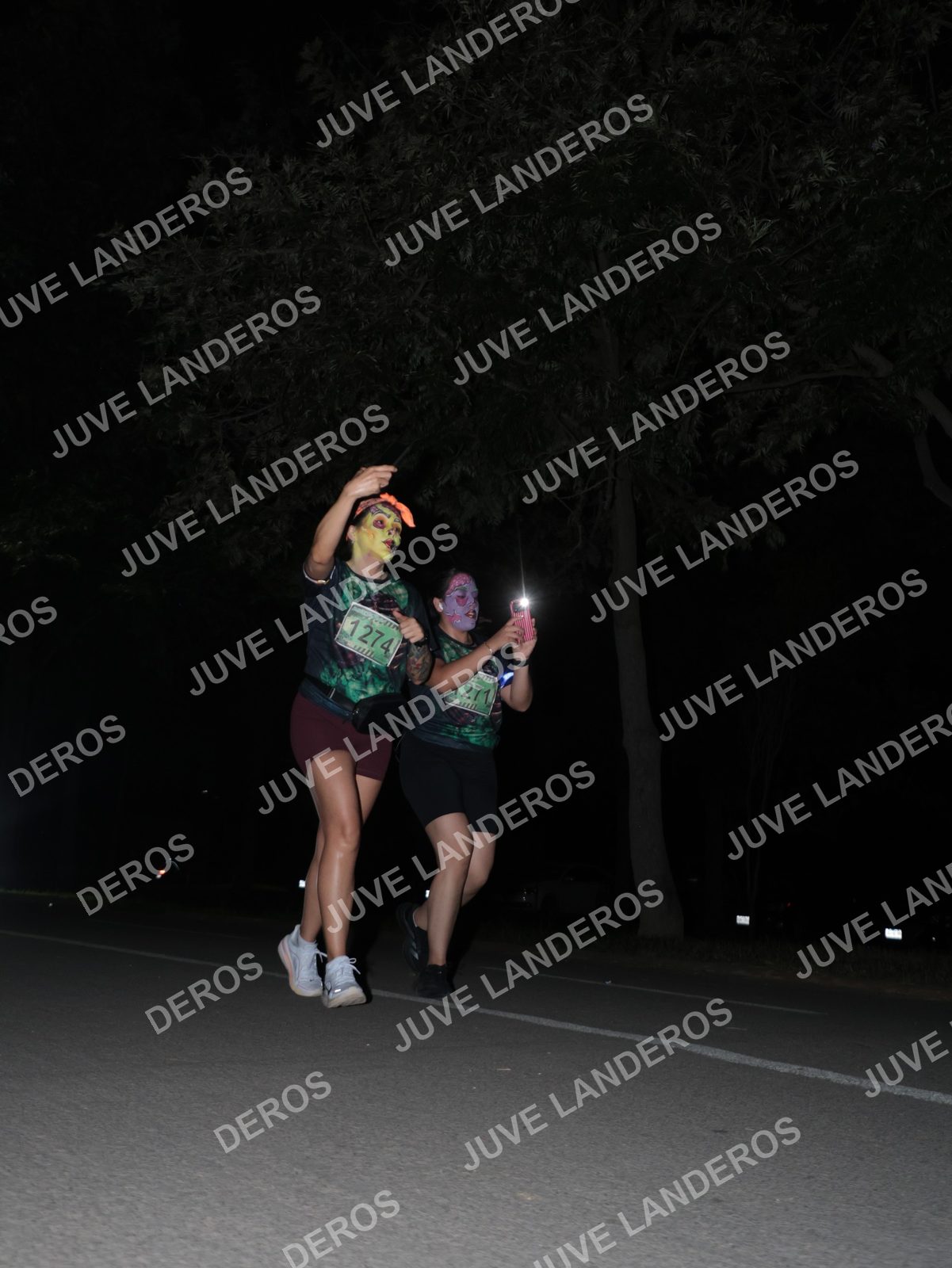 Foto de la Carrera Nocturna de Zombies Parque Metropolitano 2026 en Parque Metropolitano de Guadalajara, Zapopan, Jalisco a las 20:49 · dorsal 1274, 271