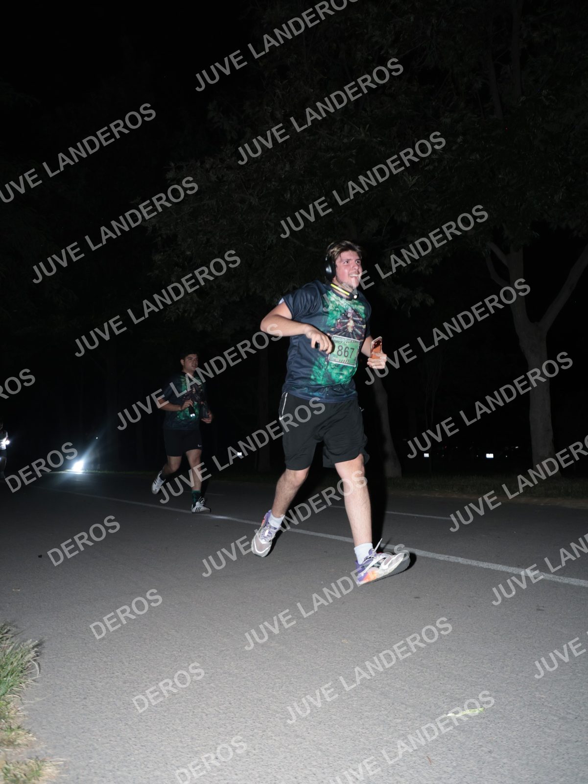 Foto de la Carrera Nocturna de Zombies Parque Metropolitano 2026 en Parque Metropolitano de Guadalajara, Zapopan, Jalisco a las 20:57 · dorsal 867