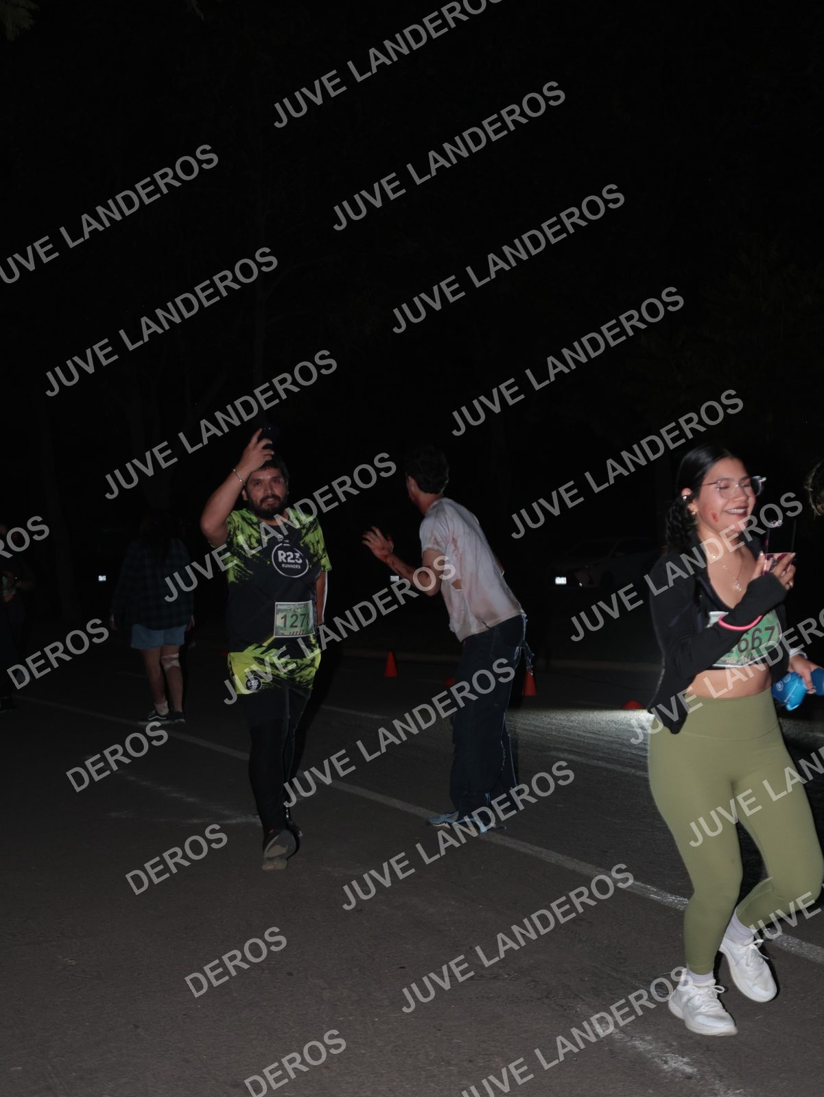 Foto de la Carrera Nocturna de Zombies Parque Metropolitano 2026 en Parque Metropolitano de Guadalajara, Zapopan, Jalisco a las 21:00 · dorsal 127, 667