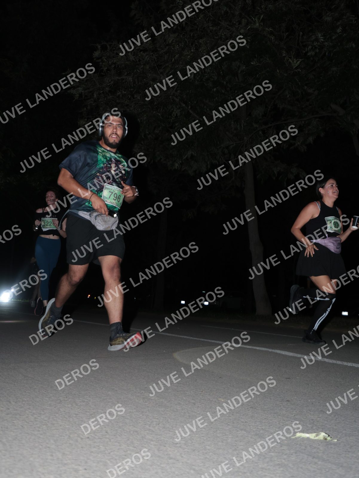 Foto de la Carrera Nocturna de Zombies Parque Metropolitano 2026 en Parque Metropolitano de Guadalajara, Zapopan, Jalisco a las 20:48 · dorsal 796, 322, 1924