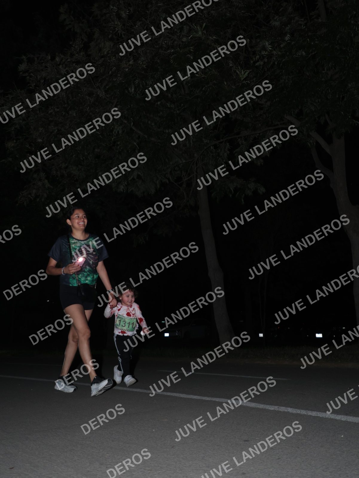 Foto de la Carrera Nocturna de Zombies Parque Metropolitano 2026 en Parque Metropolitano de Guadalajara, Zapopan, Jalisco a las 20:53 · dorsal 1311