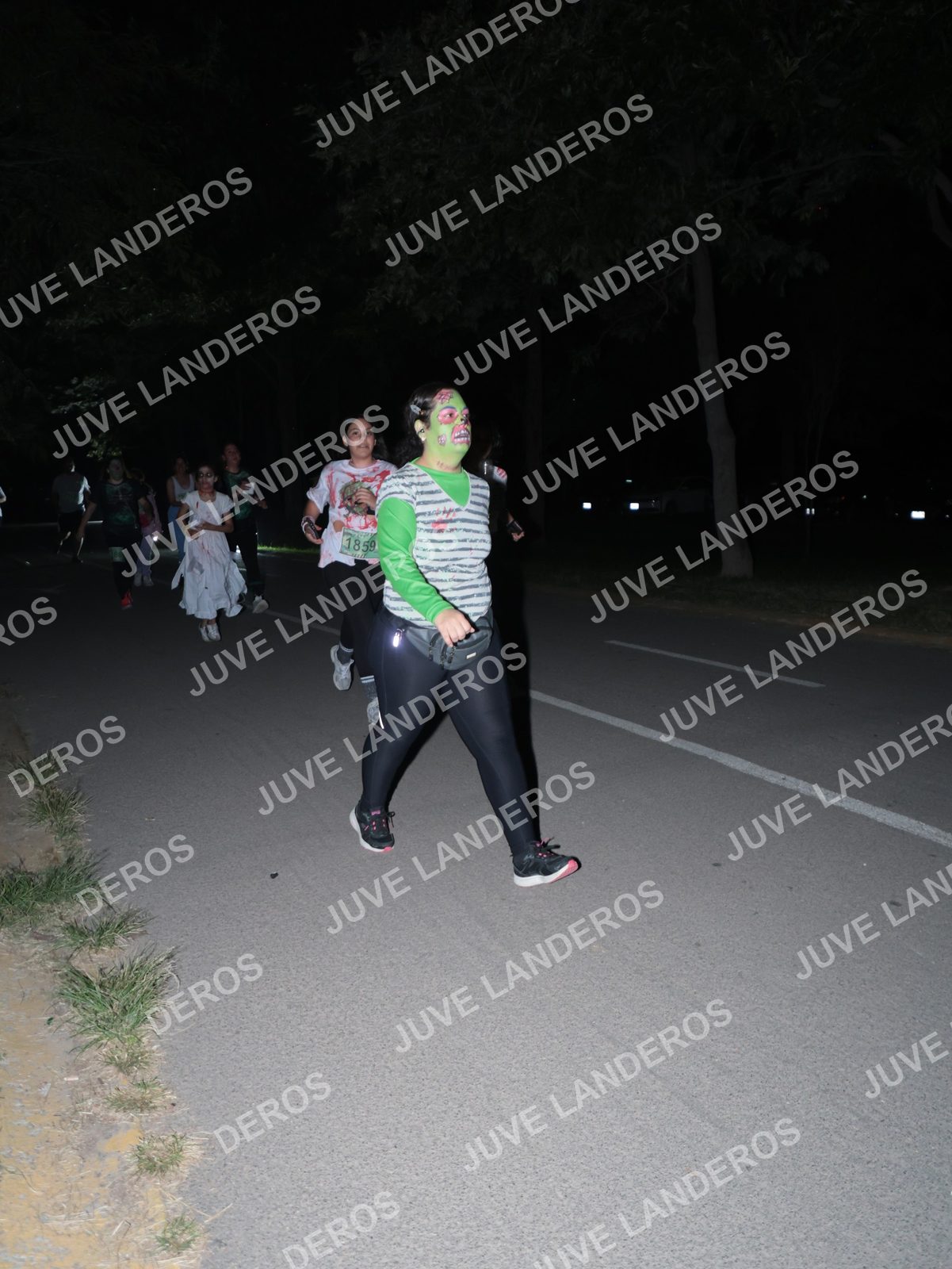 Foto de la Carrera Nocturna de Zombies Parque Metropolitano 2026 en Parque Metropolitano de Guadalajara, Zapopan, Jalisco a las 21:05 · dorsal 1859