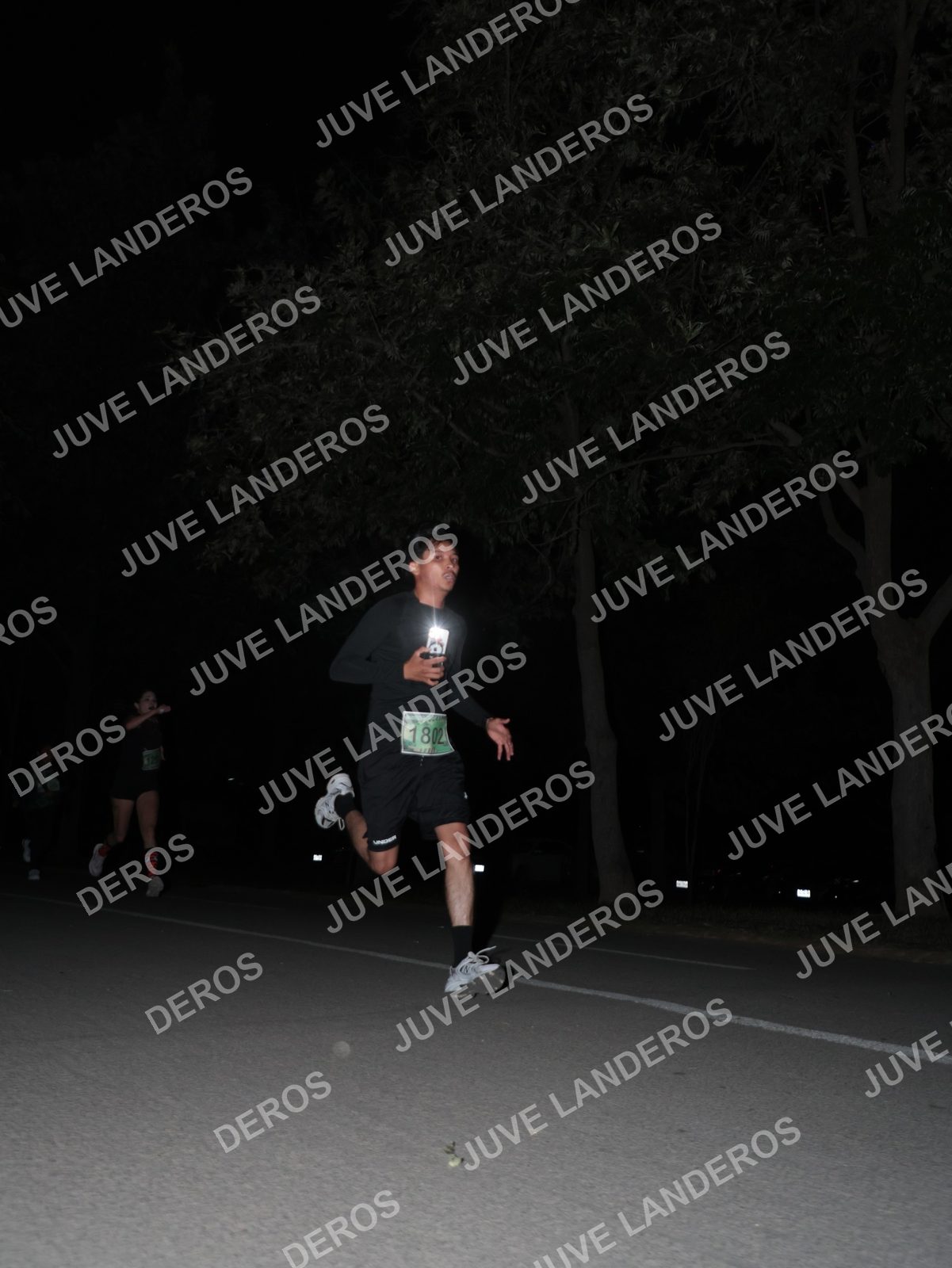 Foto de la Carrera Nocturna de Zombies Parque Metropolitano 2026 en Parque Metropolitano de Guadalajara, Zapopan, Jalisco a las 20:38 · dorsal 1802