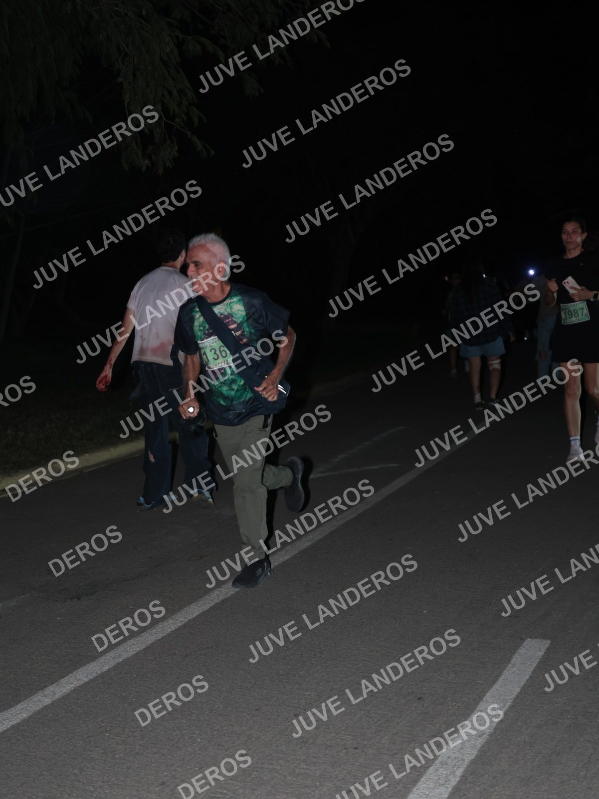 Foto de la Carrera Nocturna de Zombies Parque Metropolitano 2026 en Parque Metropolitano de Guadalajara, Zapopan, Jalisco a las 21:01 · dorsal 136, 1987