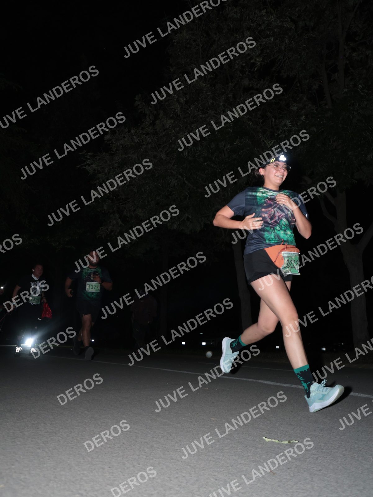Foto de la Carrera Nocturna de Zombies Parque Metropolitano 2026 en Parque Metropolitano de Guadalajara, Zapopan, Jalisco a las 20:49 · dorsal 3032, 1377