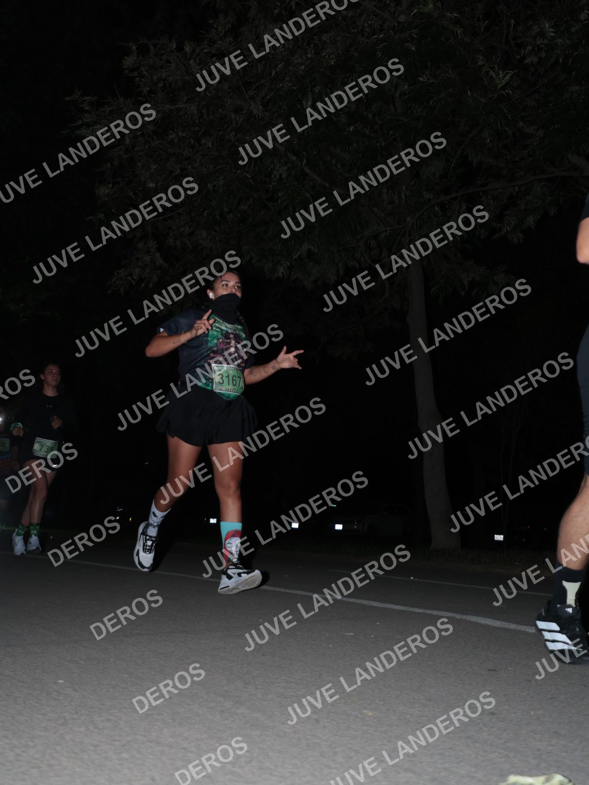 Foto de la Carrera Nocturna de Zombies Parque Metropolitano 2026 en Parque Metropolitano de Guadalajara, Zapopan, Jalisco a las 20:49 · dorsal 3167, 739