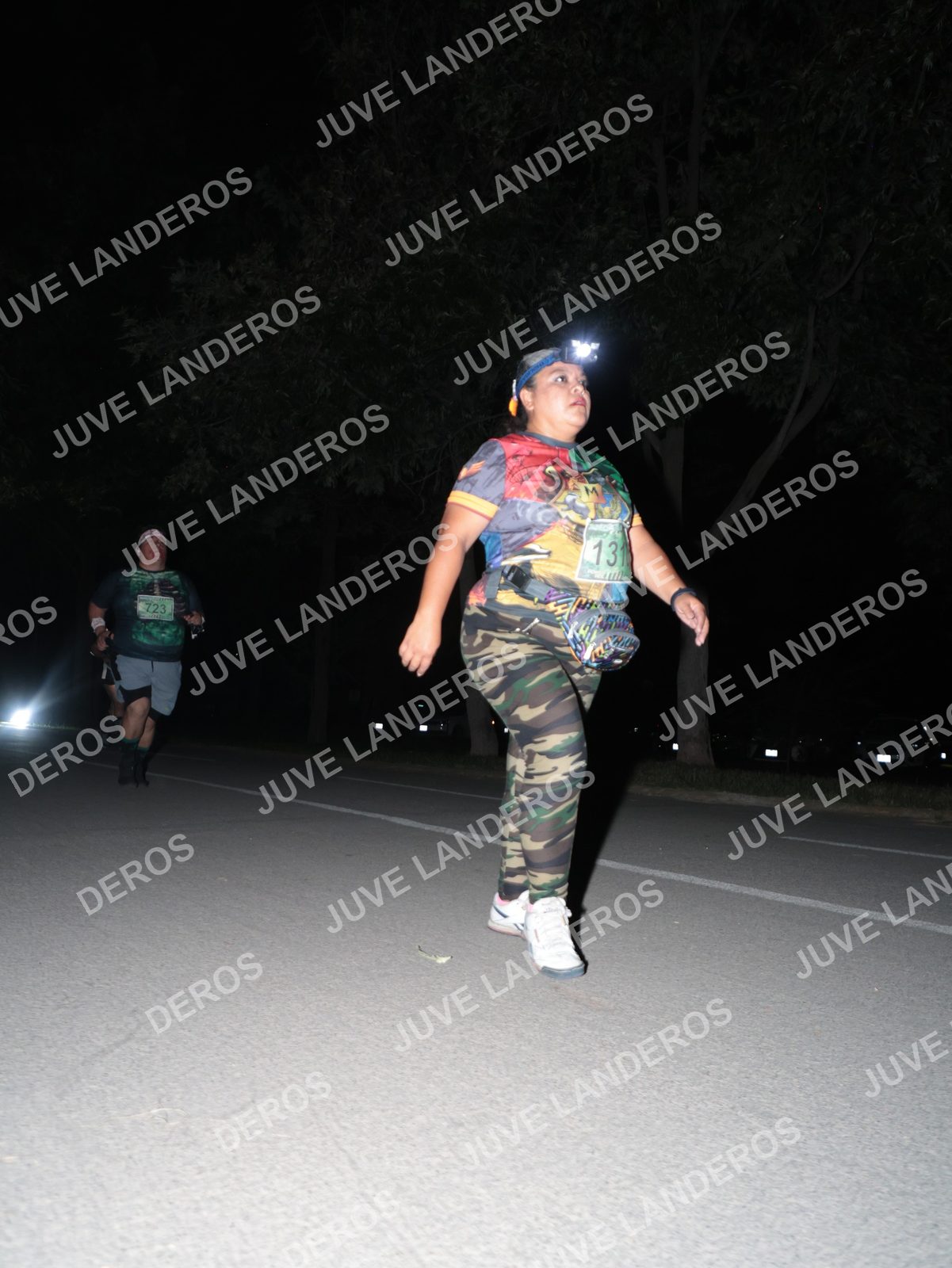 Foto de la Carrera Nocturna de Zombies Parque Metropolitano 2026 en Parque Metropolitano de Guadalajara, Zapopan, Jalisco a las 21:07 · dorsal 723