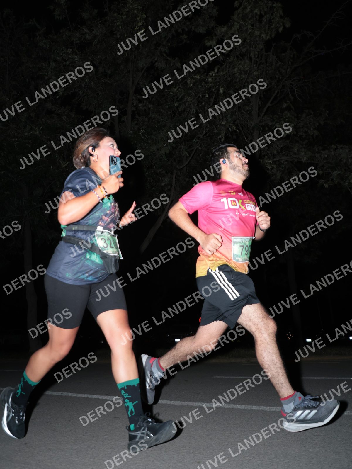 Foto de la Carrera Nocturna de Zombies Parque Metropolitano 2026 en Parque Metropolitano de Guadalajara, Zapopan, Jalisco a las 20:42 · dorsal 32, 79