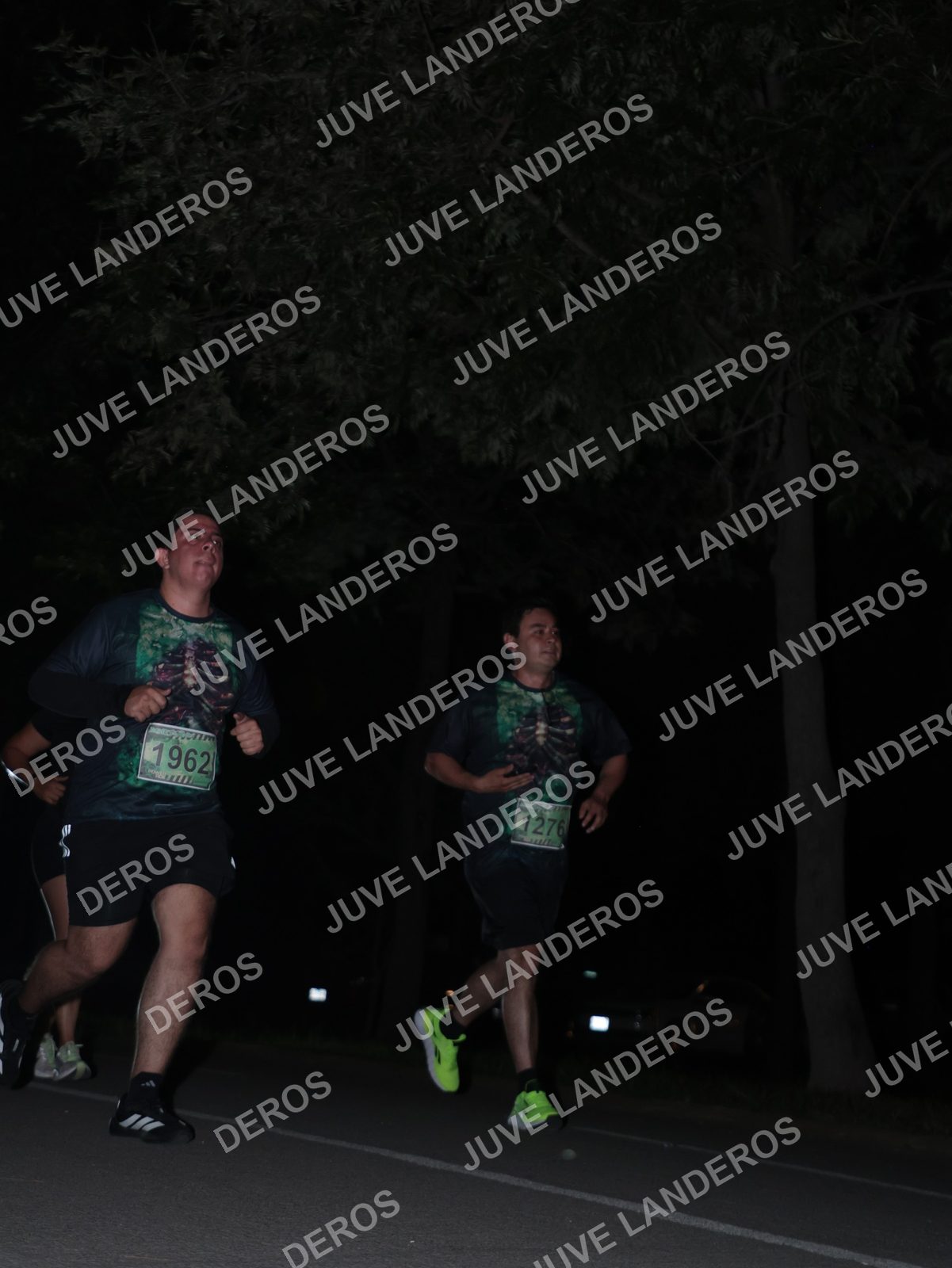 Foto de la Carrera Nocturna de Zombies Parque Metropolitano 2026 en Parque Metropolitano de Guadalajara, Zapopan, Jalisco a las 20:50 · dorsal 962, 1276
