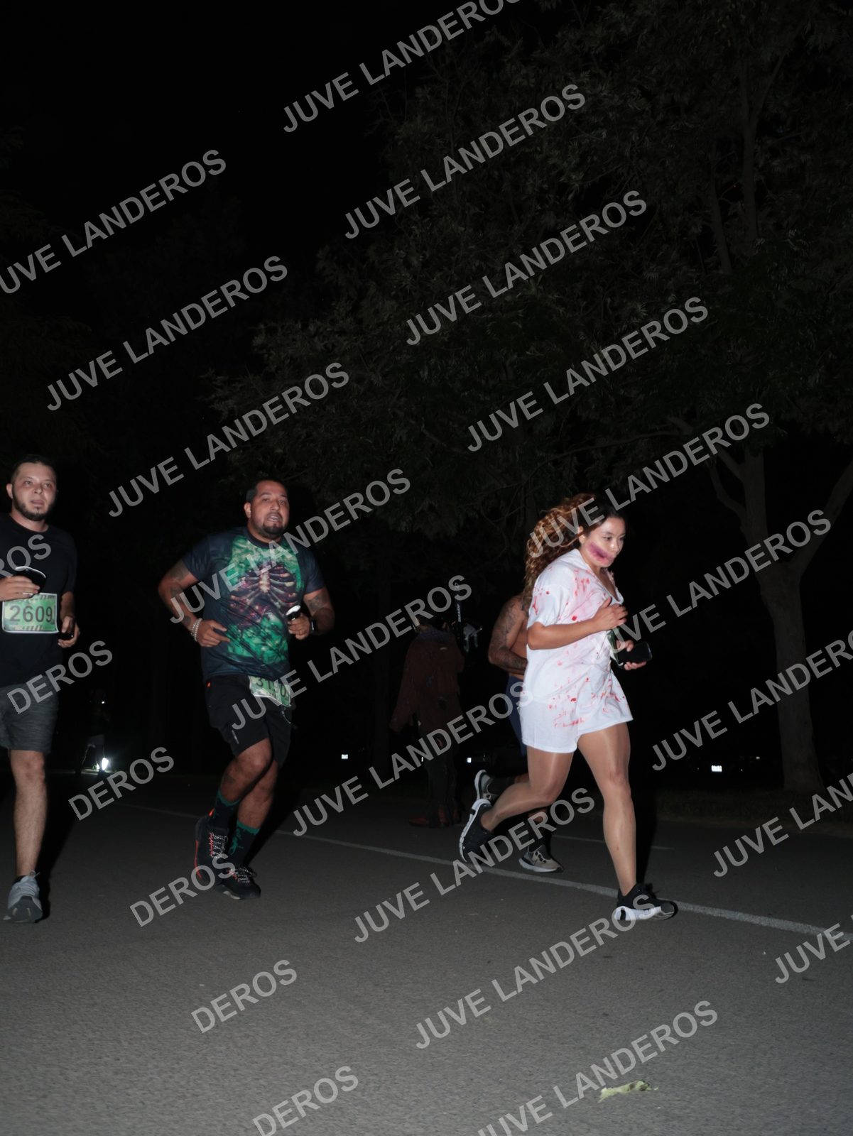 Foto de la Carrera Nocturna de Zombies Parque Metropolitano 2026 en Parque Metropolitano de Guadalajara, Zapopan, Jalisco a las 20:46 · dorsal 2609
