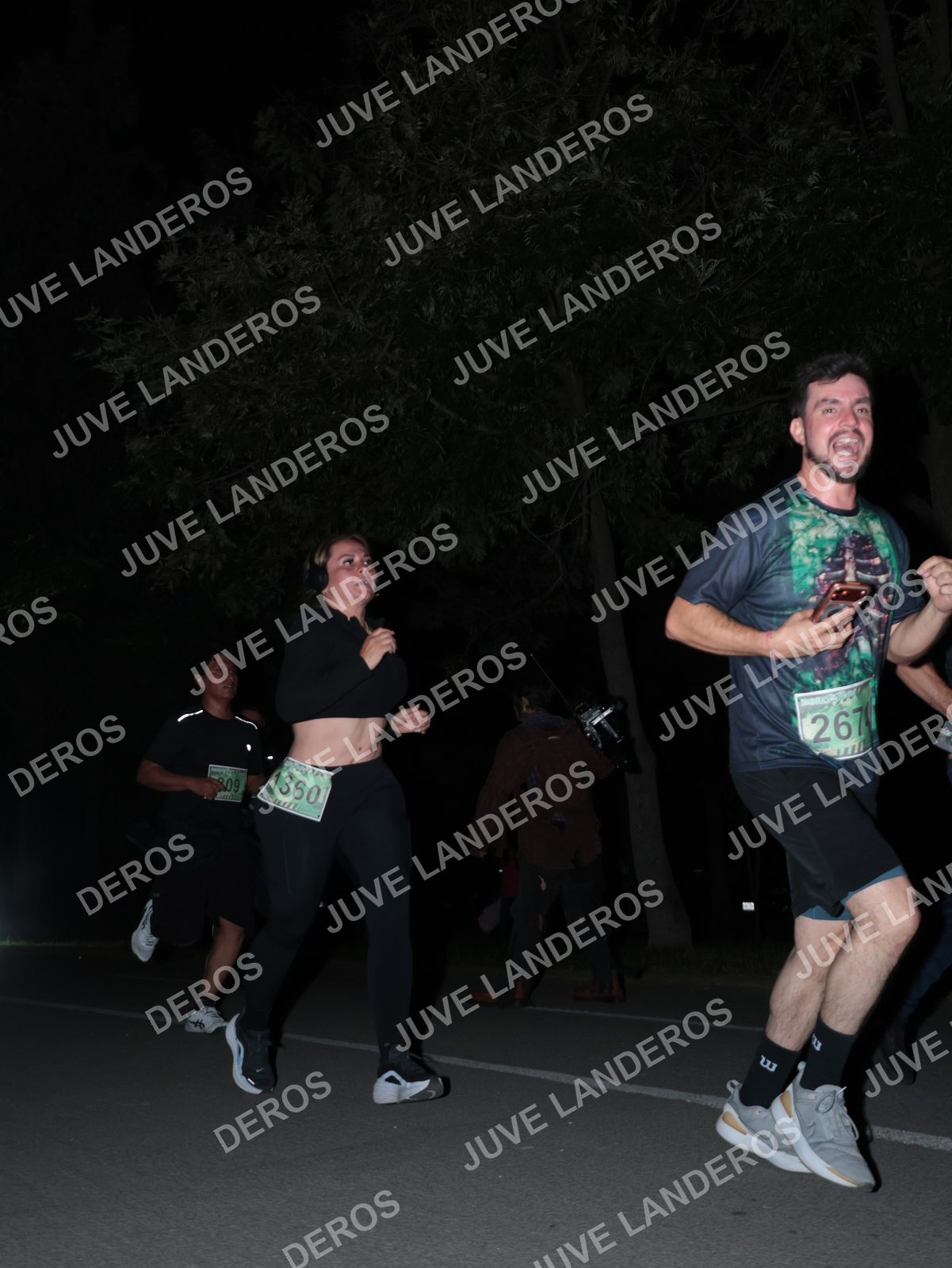 Foto de la Carrera Nocturna de Zombies Parque Metropolitano 2026 en Parque Metropolitano de Guadalajara, Zapopan, Jalisco a las 20:46 · dorsal 1360