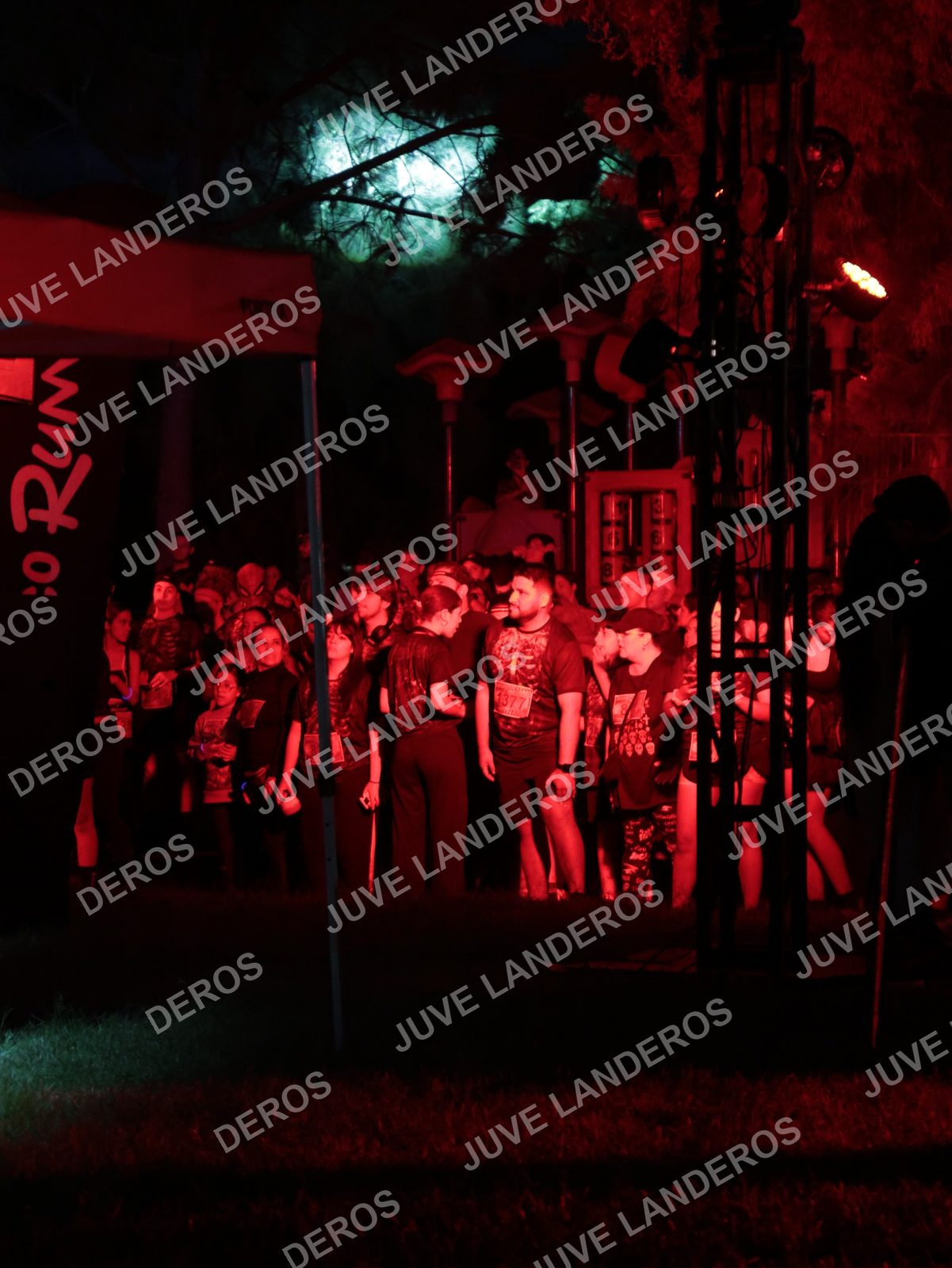 Foto de la Carrera Nocturna de Zombies Parque Metropolitano 2026 en Parque Metropolitano de Guadalajara, Zapopan, Jalisco a las 19:58 · dorsal 1377