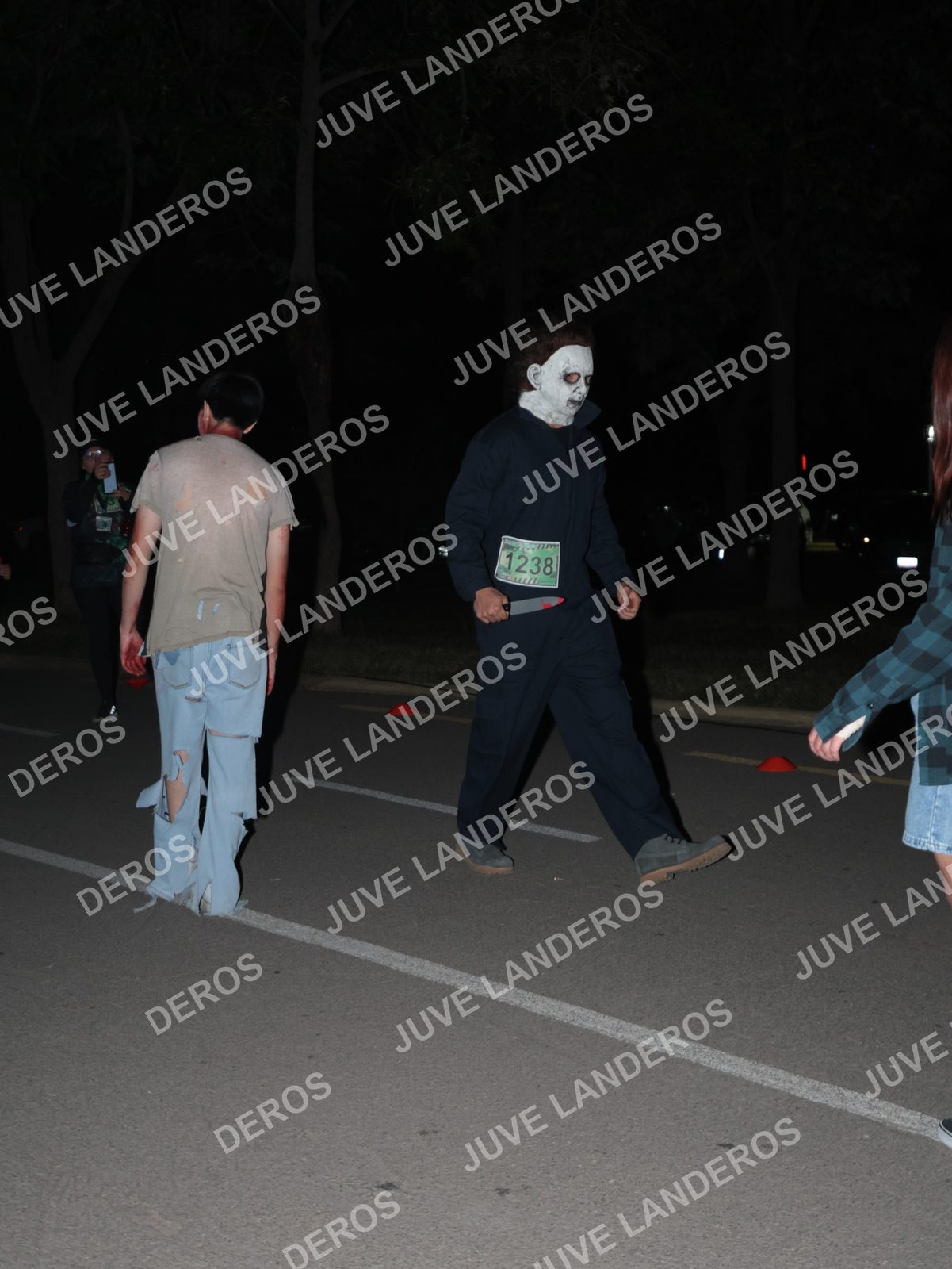 Foto de la Carrera Nocturna de Zombies Parque Metropolitano 2026 en Parque Metropolitano de Guadalajara, Zapopan, Jalisco a las 21:04 · dorsal 1238