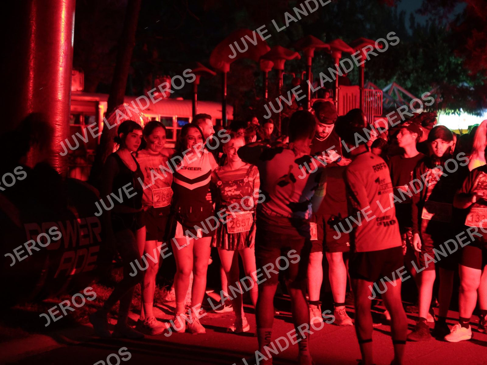 Foto de la Carrera Nocturna de Zombies Parque Metropolitano 2026 en Parque Metropolitano de Guadalajara, Zapopan, Jalisco a las 20:00 · dorsal 133, 2657