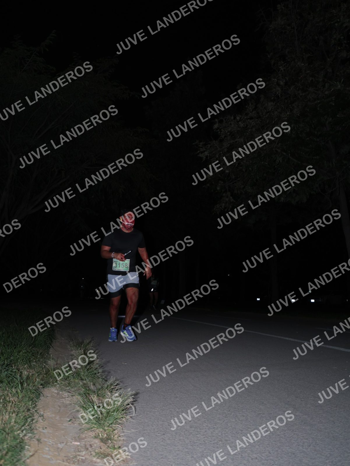 Foto de la Carrera Nocturna de Zombies Parque Metropolitano 2026 en Parque Metropolitano de Guadalajara, Zapopan, Jalisco a las 20:43 · dorsal 3158