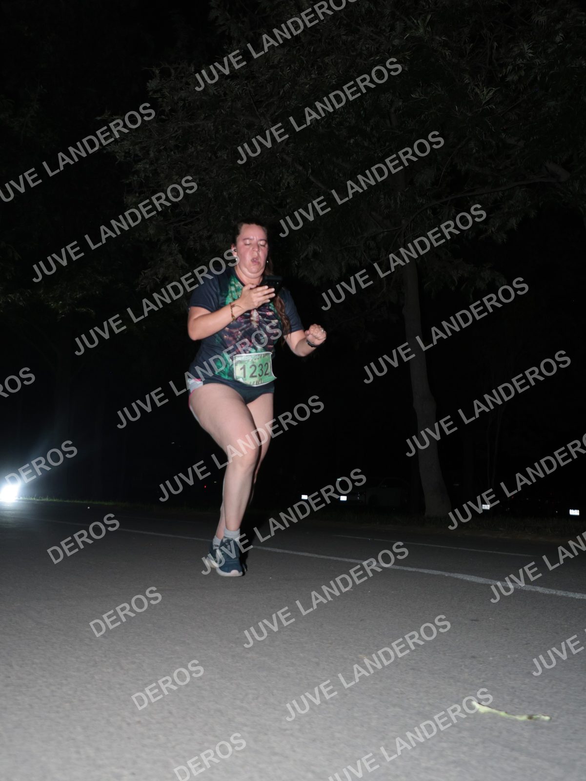 Foto de la Carrera Nocturna de Zombies Parque Metropolitano 2026 en Parque Metropolitano de Guadalajara, Zapopan, Jalisco a las 20:50 · dorsal 1232