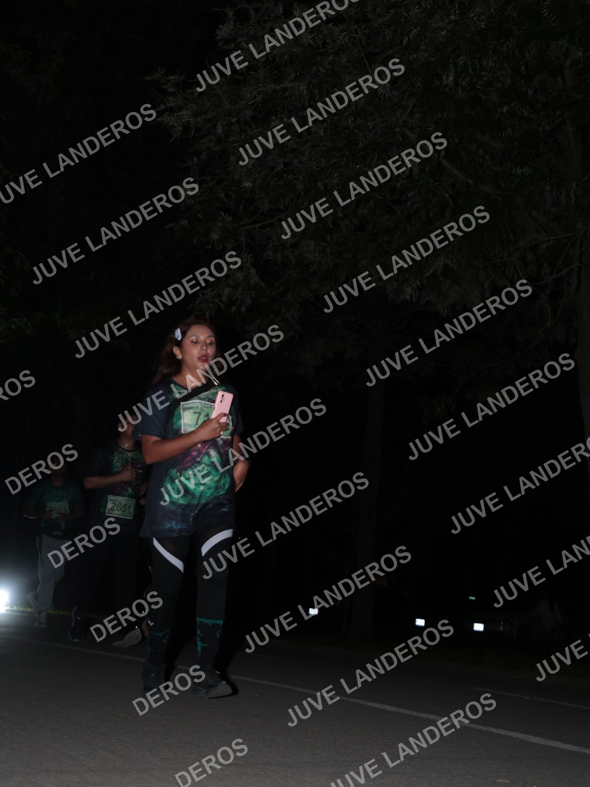Foto de la Carrera Nocturna de Zombies Parque Metropolitano 2026 en Parque Metropolitano de Guadalajara, Zapopan, Jalisco a las 20:50 · dorsal 2651