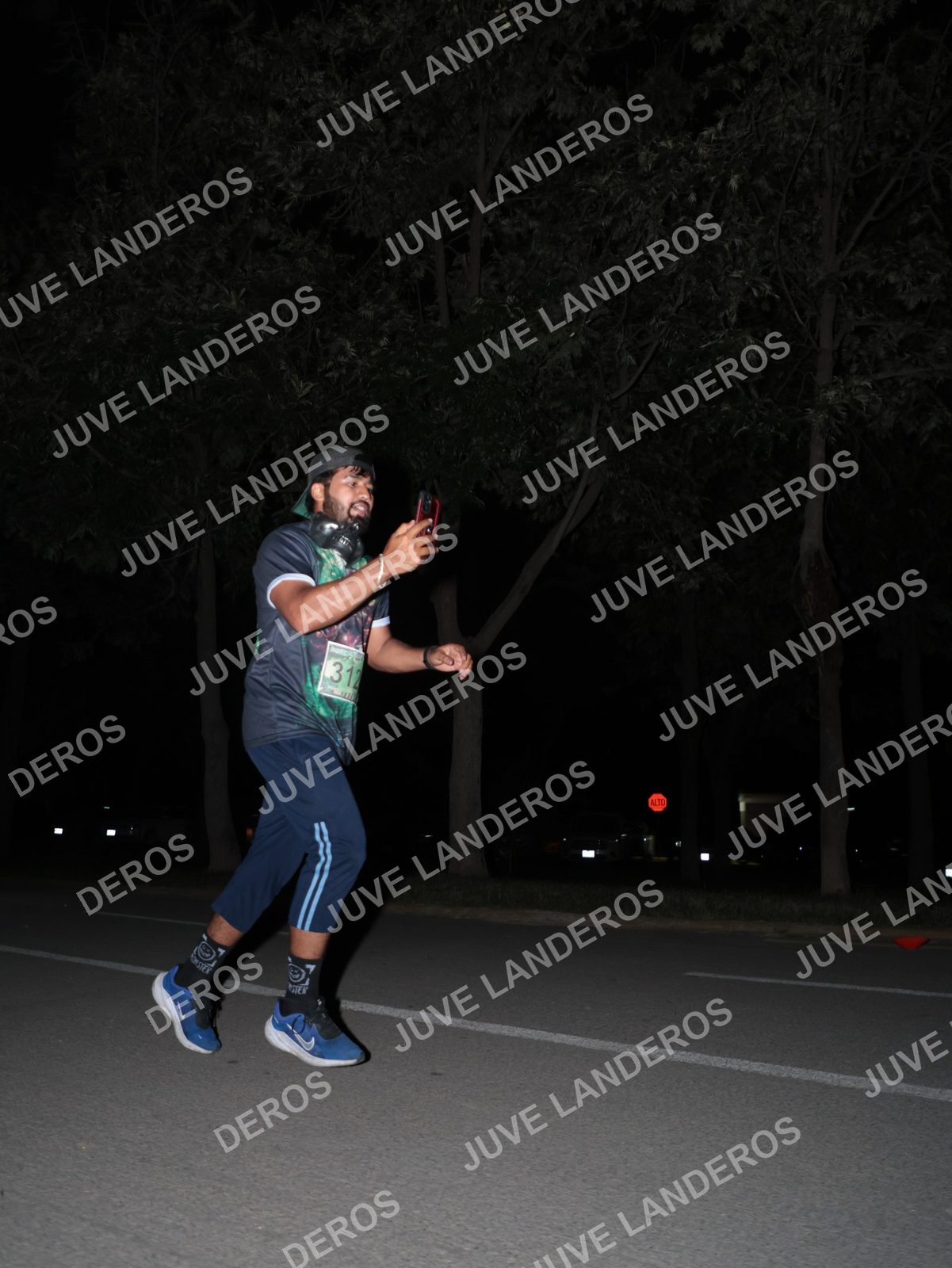 Foto de la Carrera Nocturna de Zombies Parque Metropolitano 2026 en Parque Metropolitano de Guadalajara, Zapopan, Jalisco a las 20:40 · dorsal 312