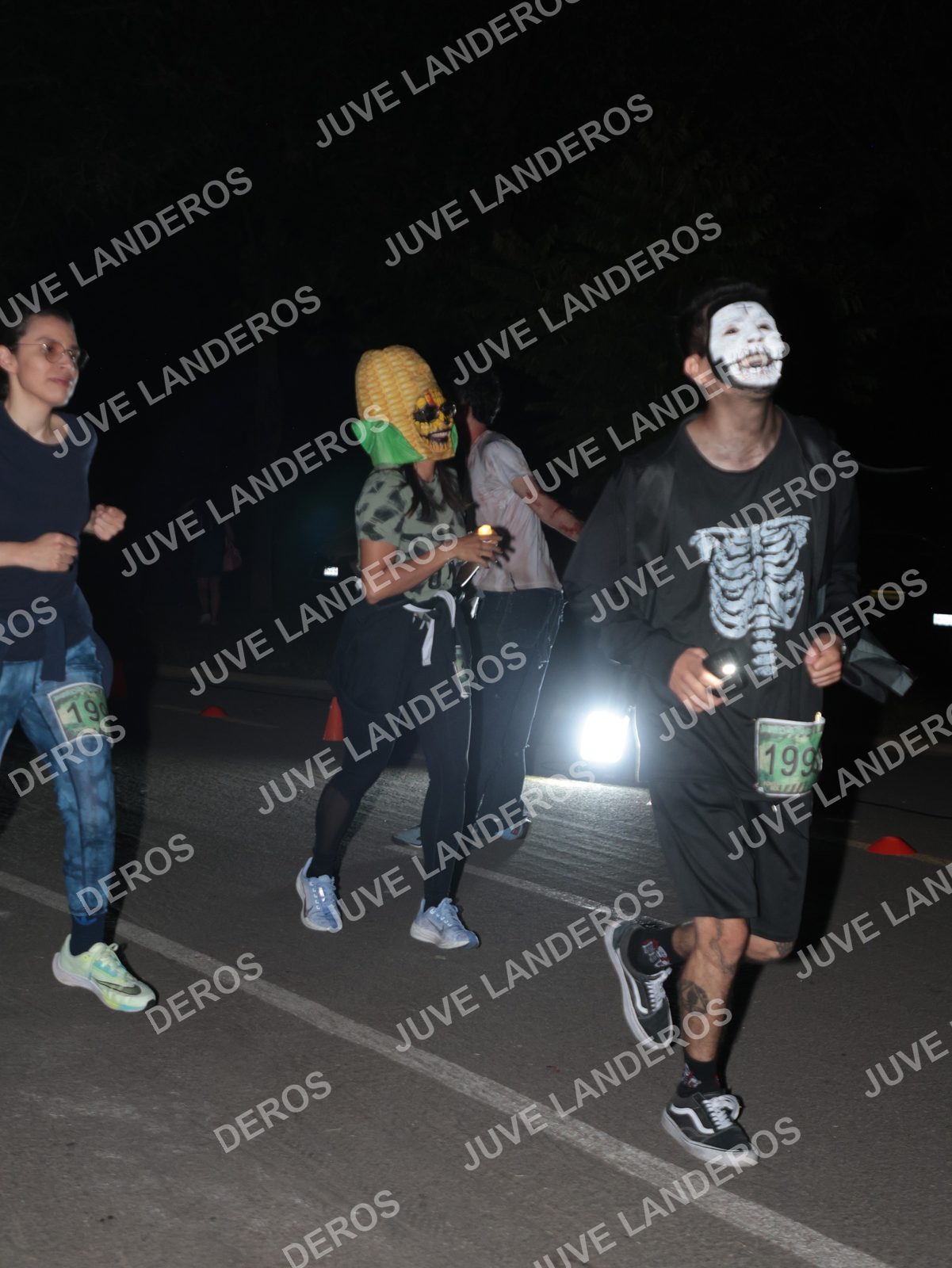 Foto de la Carrera Nocturna de Zombies Parque Metropolitano 2026 en Parque Metropolitano de Guadalajara, Zapopan, Jalisco a las 21:04 · dorsal 199