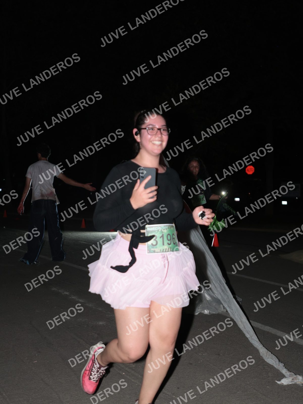 Foto de la Carrera Nocturna de Zombies Parque Metropolitano 2026 en Parque Metropolitano de Guadalajara, Zapopan, Jalisco a las 20:59 · dorsal 3196