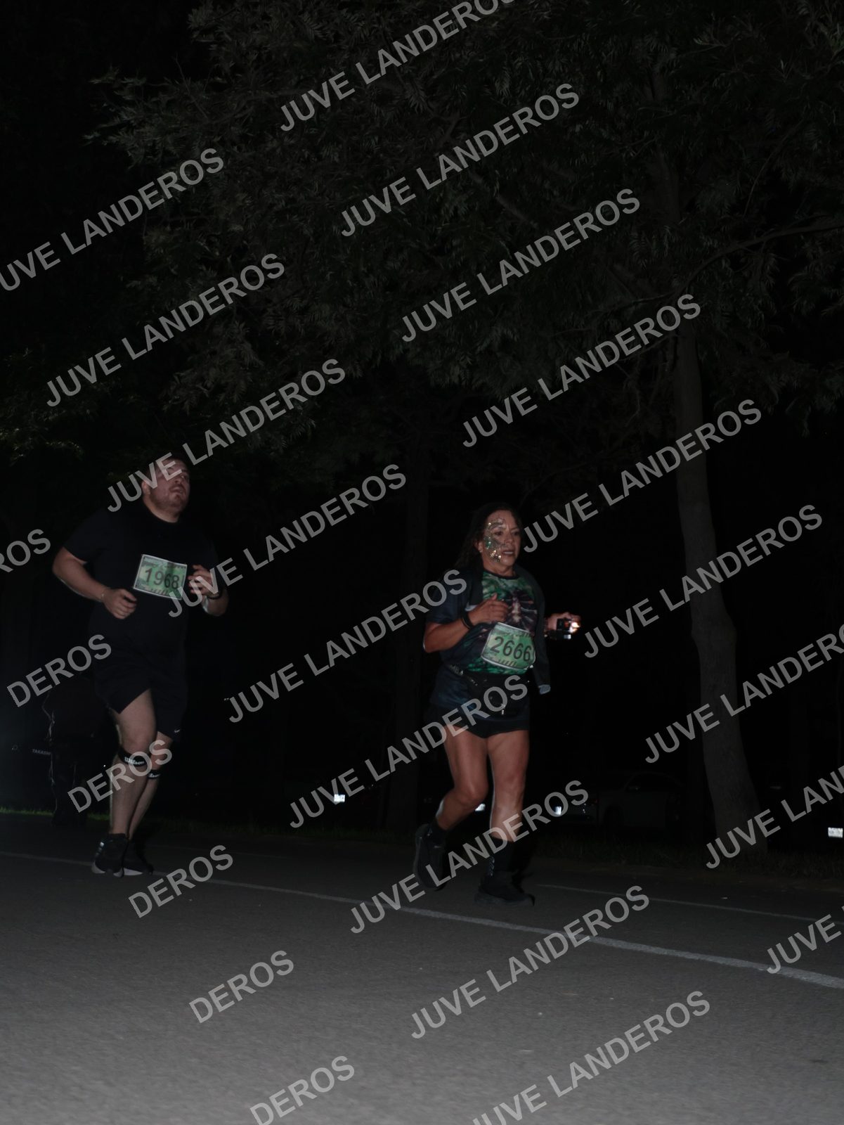 Foto de la Carrera Nocturna de Zombies Parque Metropolitano 2026 en Parque Metropolitano de Guadalajara, Zapopan, Jalisco a las 20:54 · dorsal 2666, 1968