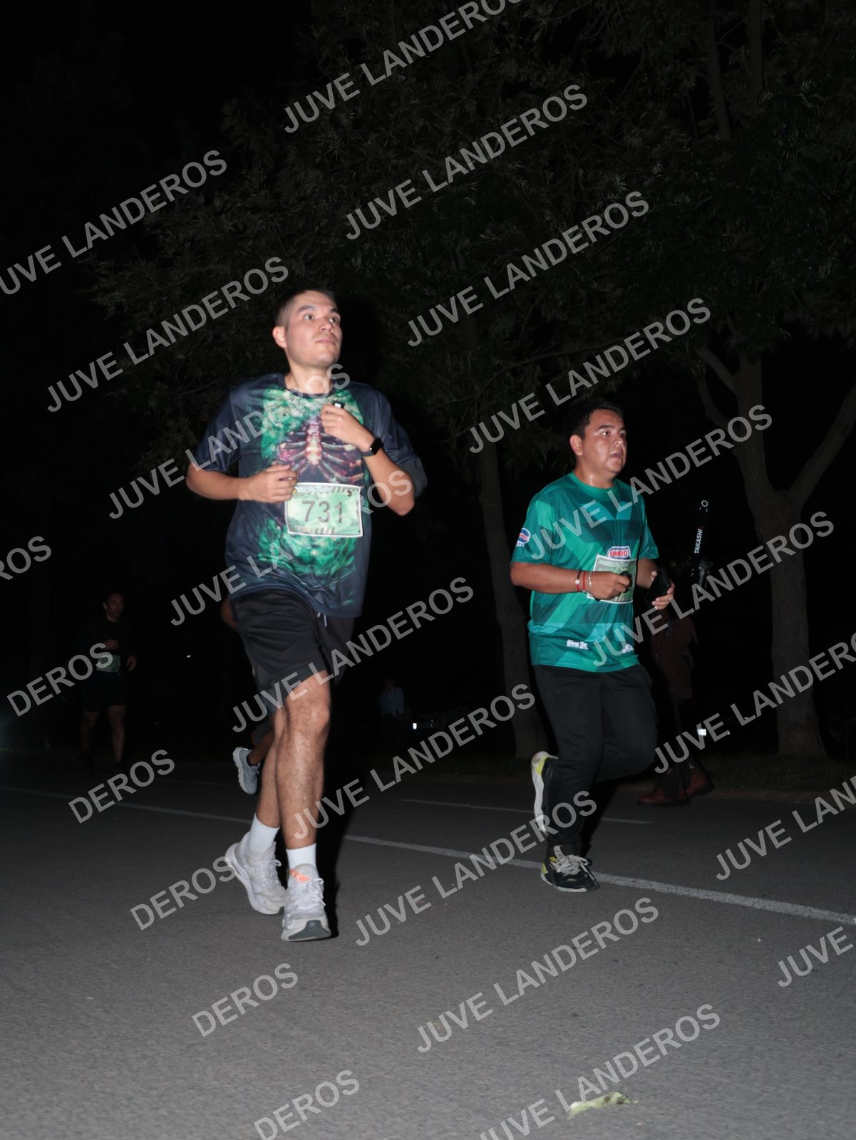 Foto de la Carrera Nocturna de Zombies Parque Metropolitano 2026 en Parque Metropolitano de Guadalajara, Zapopan, Jalisco a las 20:46 · dorsal 731