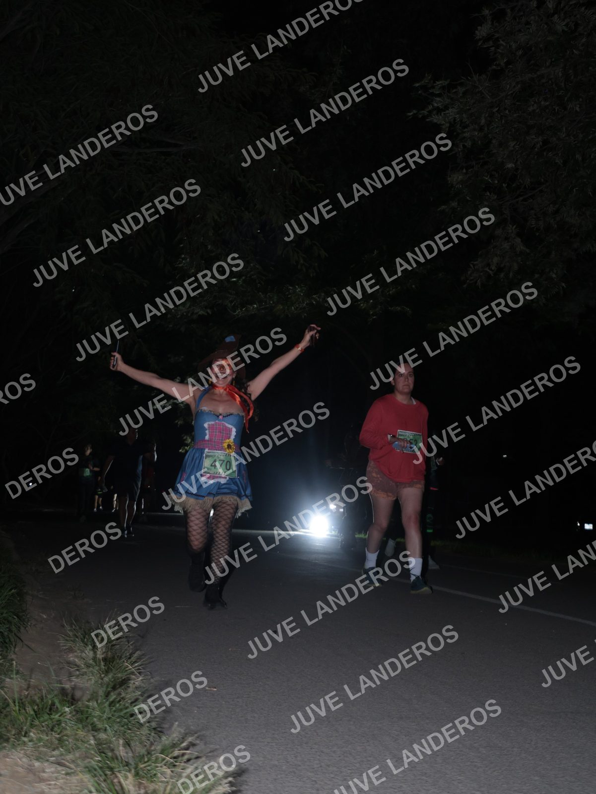 Foto de la Carrera Nocturna de Zombies Parque Metropolitano 2026 en Parque Metropolitano de Guadalajara, Zapopan, Jalisco a las 20:54 · dorsal 470