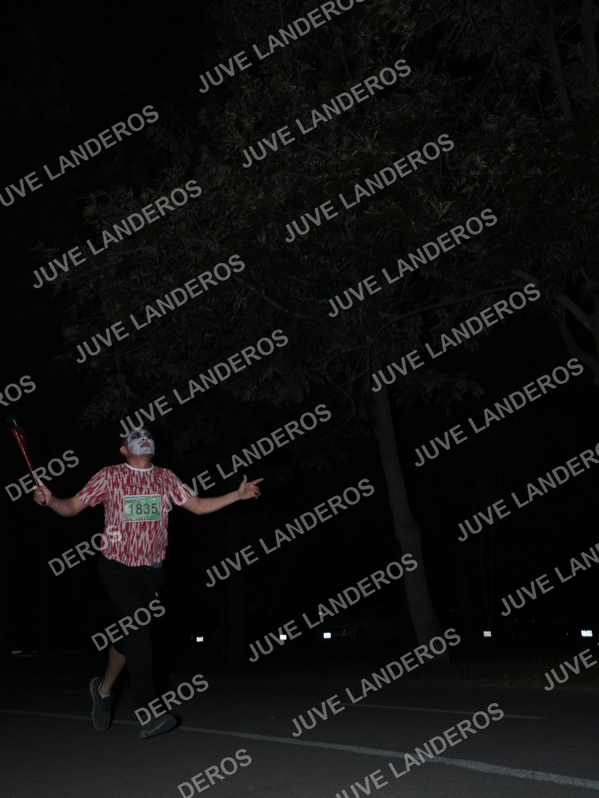 Foto de la Carrera Nocturna de Zombies Parque Metropolitano 2026 en Parque Metropolitano de Guadalajara, Zapopan, Jalisco a las 20:42 · dorsal 1835