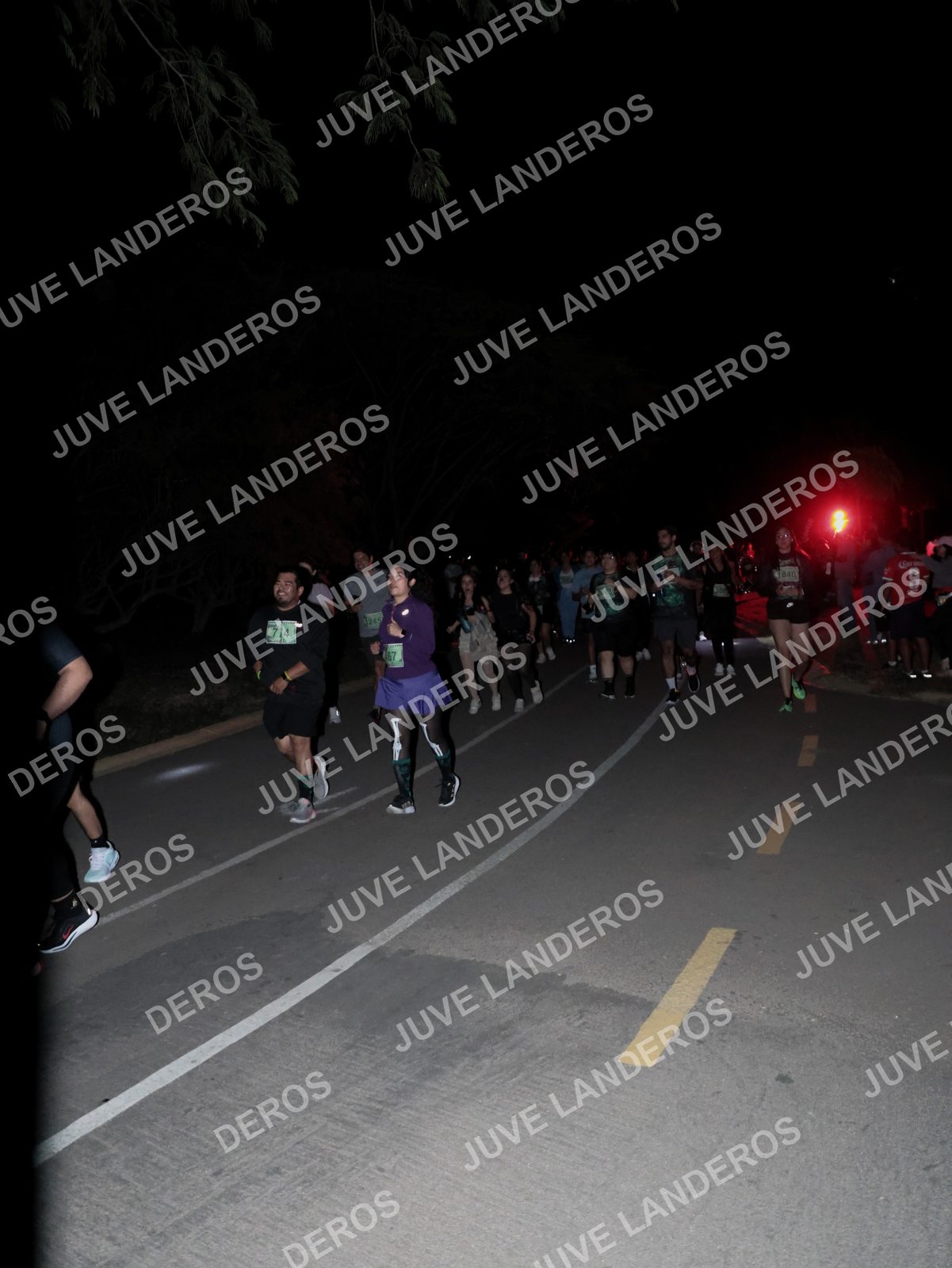 Foto de la Carrera Nocturna de Zombies Parque Metropolitano 2026 en Parque Metropolitano de Guadalajara, Zapopan, Jalisco a las 20:16 · dorsal 714, 3245