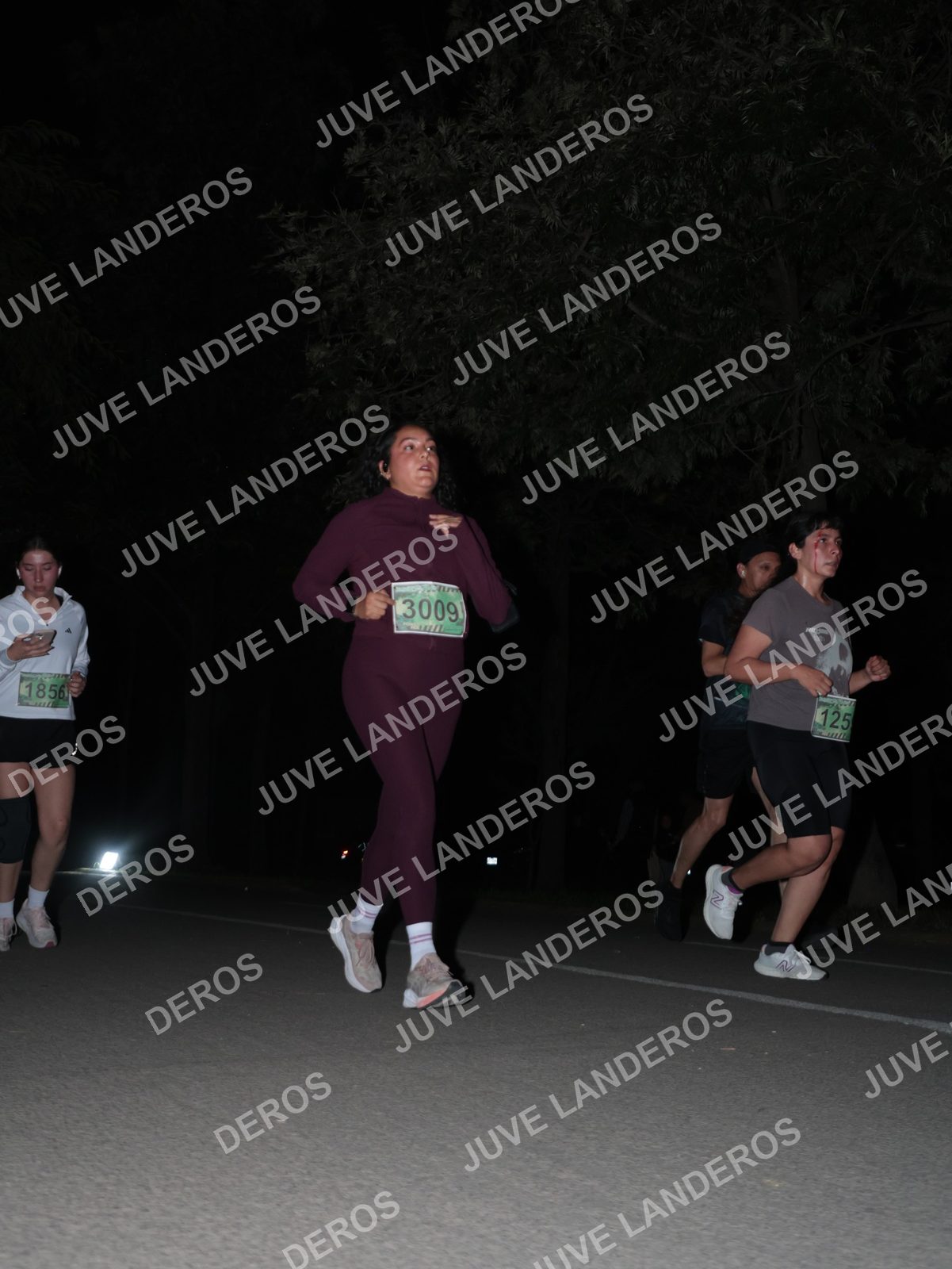 Foto de la Carrera Nocturna de Zombies Parque Metropolitano 2026 en Parque Metropolitano de Guadalajara, Zapopan, Jalisco a las 20:48 · dorsal 3009, 125, 1856