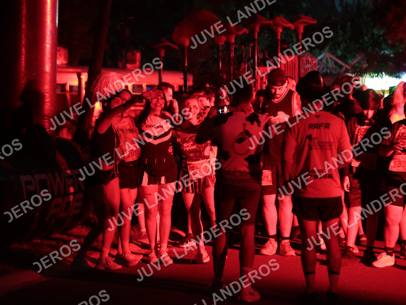 Foto de la Carrera Nocturna de Zombies Parque Metropolitano 2026 en Parque Metropolitano de Guadalajara, Zapopan, Jalisco a las 20:00 · dorsal 133, 2657, 21