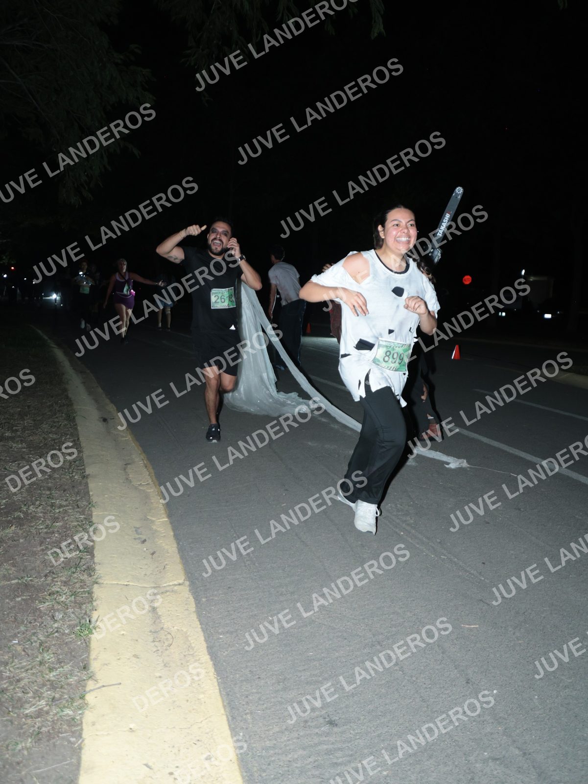 Foto de la Carrera Nocturna de Zombies Parque Metropolitano 2026 en Parque Metropolitano de Guadalajara, Zapopan, Jalisco a las 20:59 · dorsal 899, 26