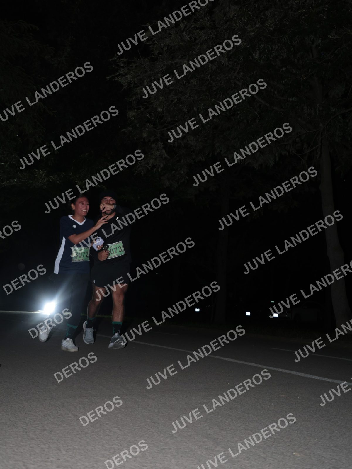 Foto de la Carrera Nocturna de Zombies Parque Metropolitano 2026 en Parque Metropolitano de Guadalajara, Zapopan, Jalisco a las 20:55 · dorsal 3072, 73