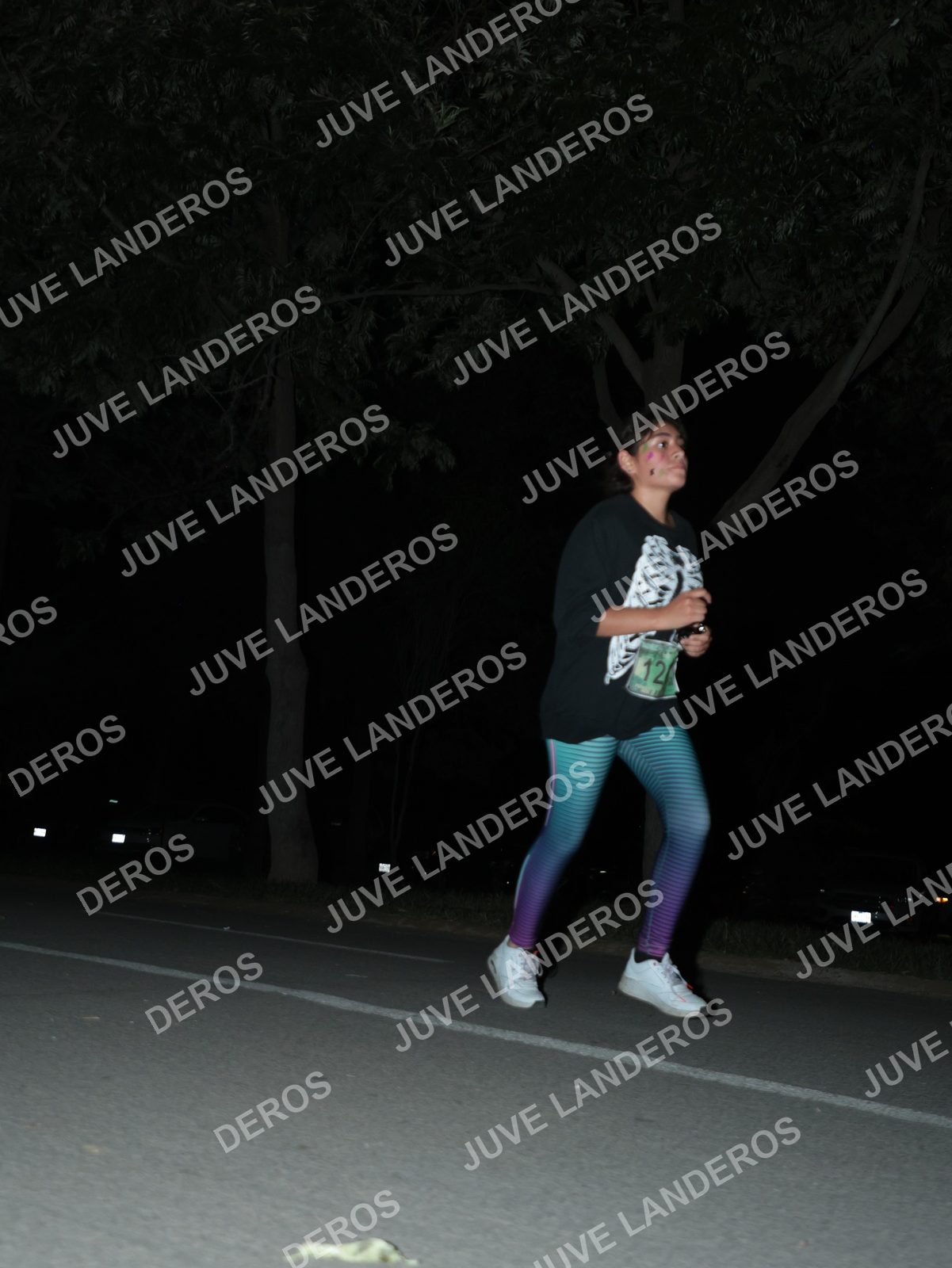 Foto de la Carrera Nocturna de Zombies Parque Metropolitano 2026 en Parque Metropolitano de Guadalajara, Zapopan, Jalisco a las 20:49 · dorsal 12