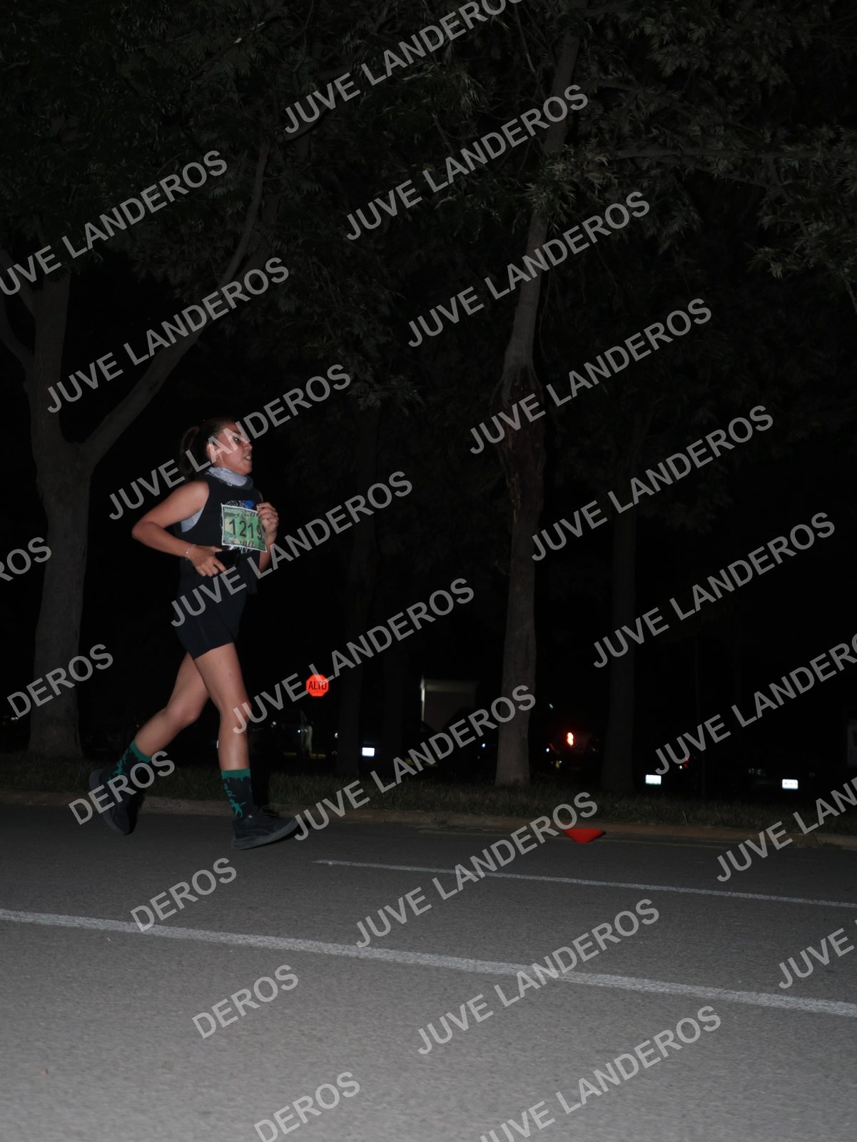 Foto de la Carrera Nocturna de Zombies Parque Metropolitano 2026 en Parque Metropolitano de Guadalajara, Zapopan, Jalisco a las 20:49 · dorsal 1219