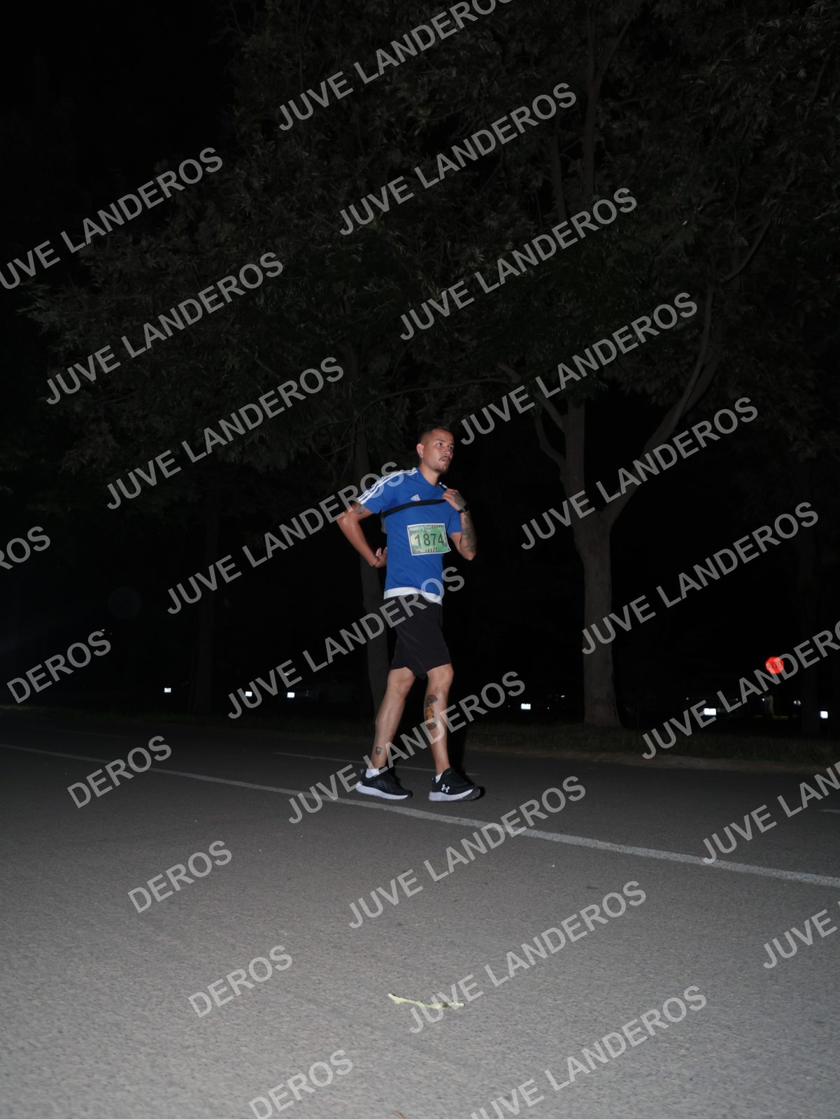 Foto de la Carrera Nocturna de Zombies Parque Metropolitano 2026 en Parque Metropolitano de Guadalajara, Zapopan, Jalisco a las 20:51 · dorsal 1874