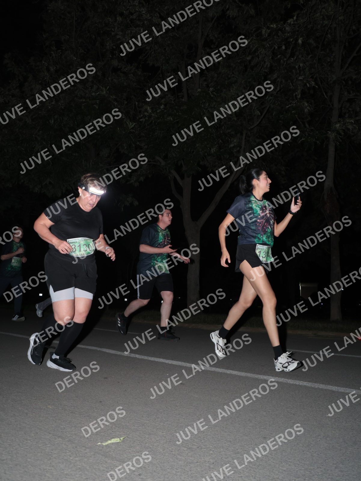 Foto de la Carrera Nocturna de Zombies Parque Metropolitano 2026 en Parque Metropolitano de Guadalajara, Zapopan, Jalisco a las 20:52 · dorsal 3130, 320, 1376