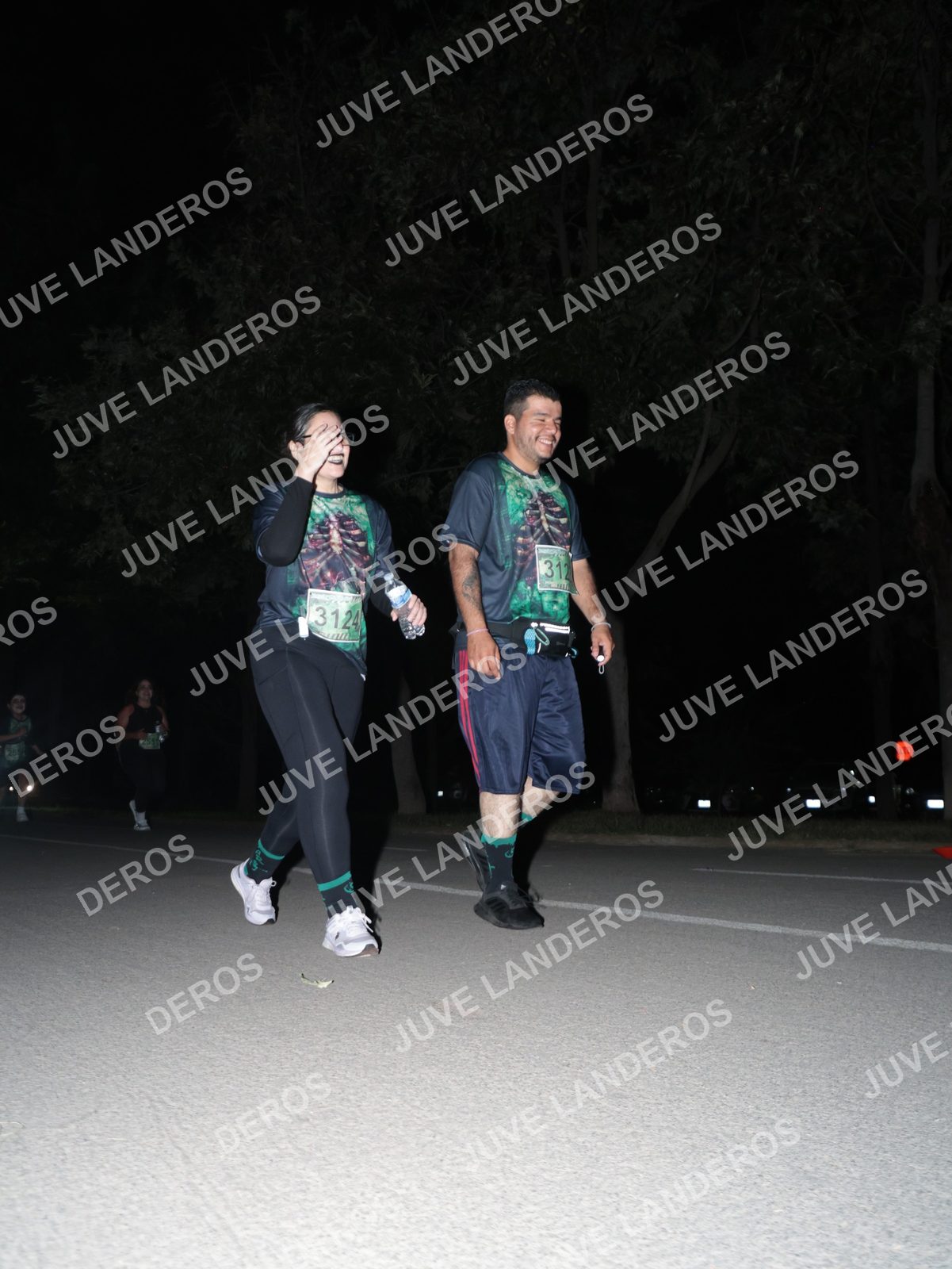 Foto de la Carrera Nocturna de Zombies Parque Metropolitano 2026 en Parque Metropolitano de Guadalajara, Zapopan, Jalisco a las 21:08 · dorsal 3124